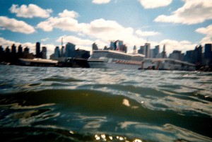 Approaching New York, wondering if I'd make it