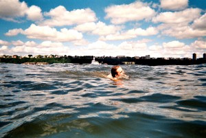Approaching the dock. Dave was already done. Close enough I didn't have to worry if I'd make it.
