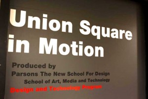 Union Square in Motion Union Square in Motion