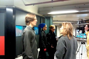 Coco && Breezy at Union Square in Motion with NY1 and me