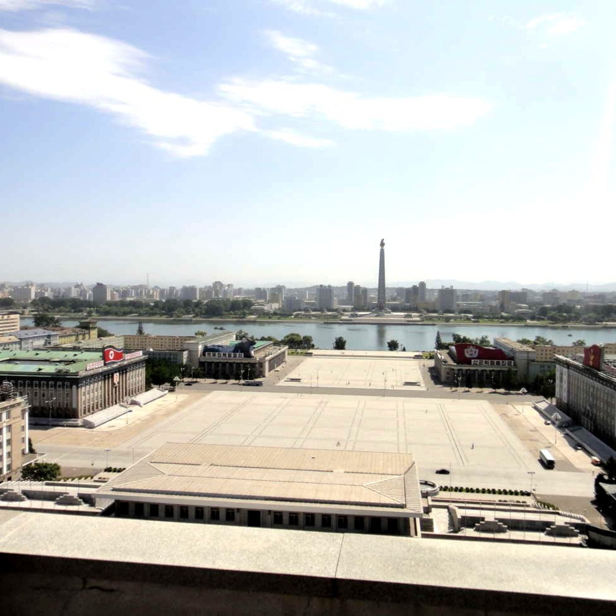 Celebrations on a North Korea scale