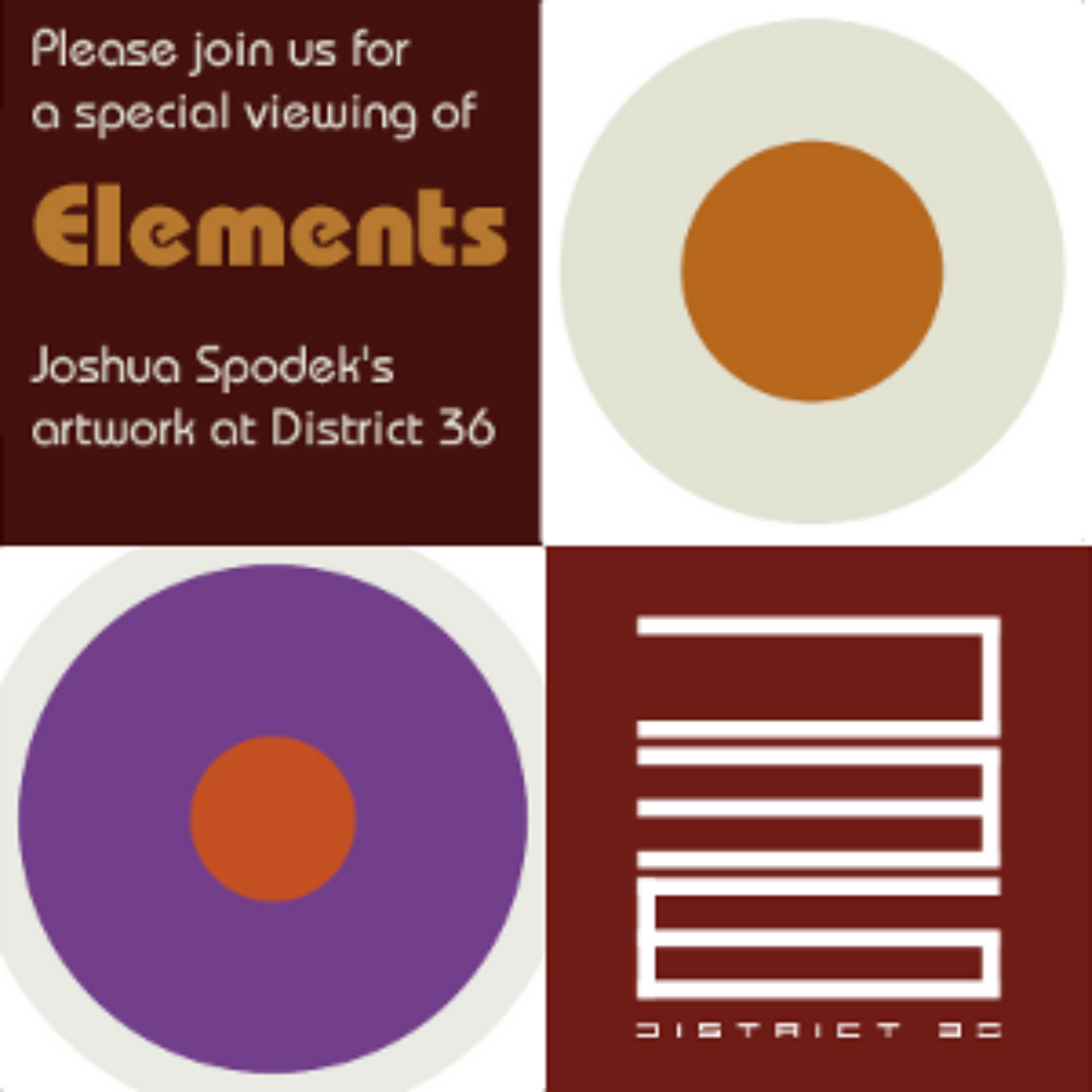 “Elements” — Special viewing of my art December 10, 8-10pm