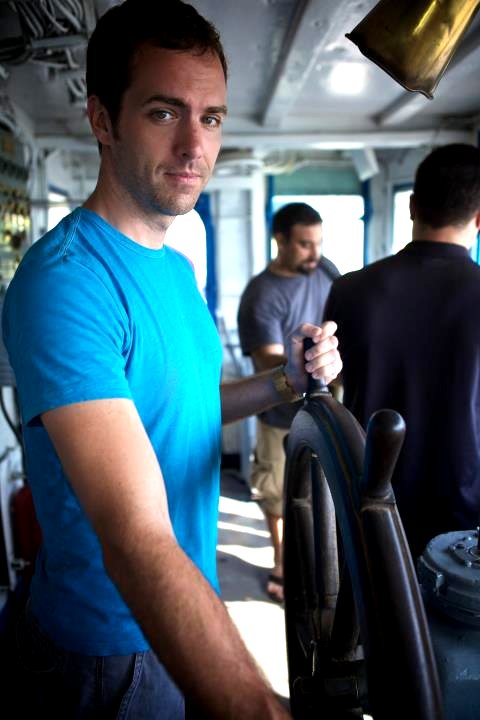 Jim on the USS Pueblo in Pyongyang, North Korea Jim on the USS Pueblo in Pyongyang, North Korea