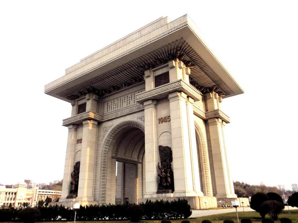 Pyongyang's Arch of Triumph