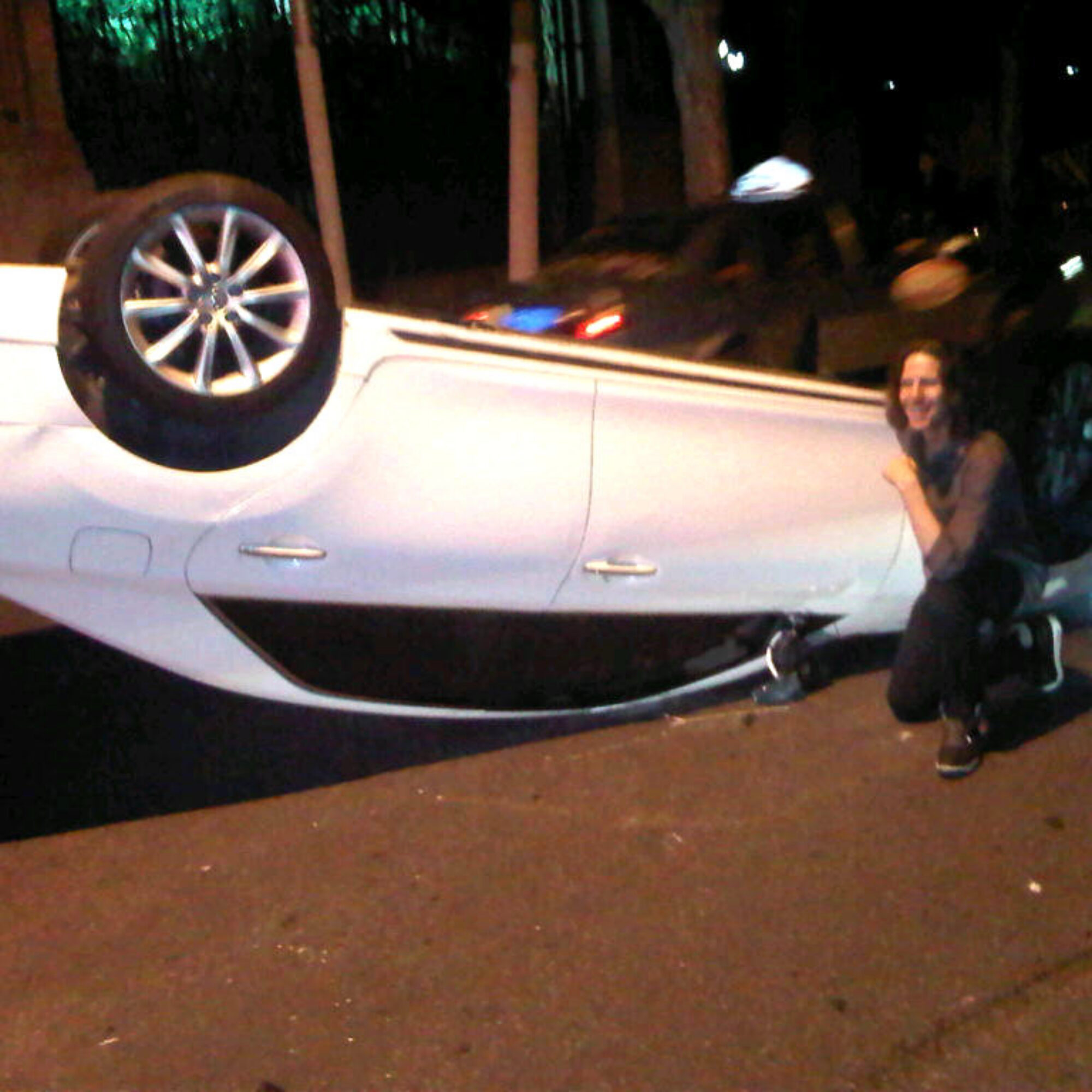 How does a car flip over like this?!?