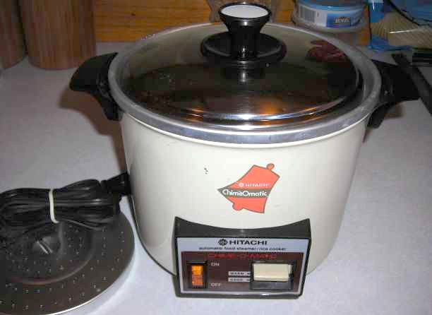My rice cooker / vegetable steamer / miracle appliance » Joshua Spodek