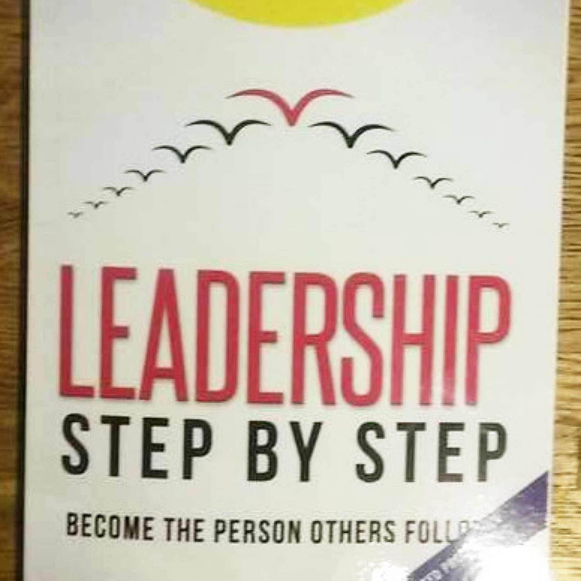 Leadership Step by Step: first sightings of my book!