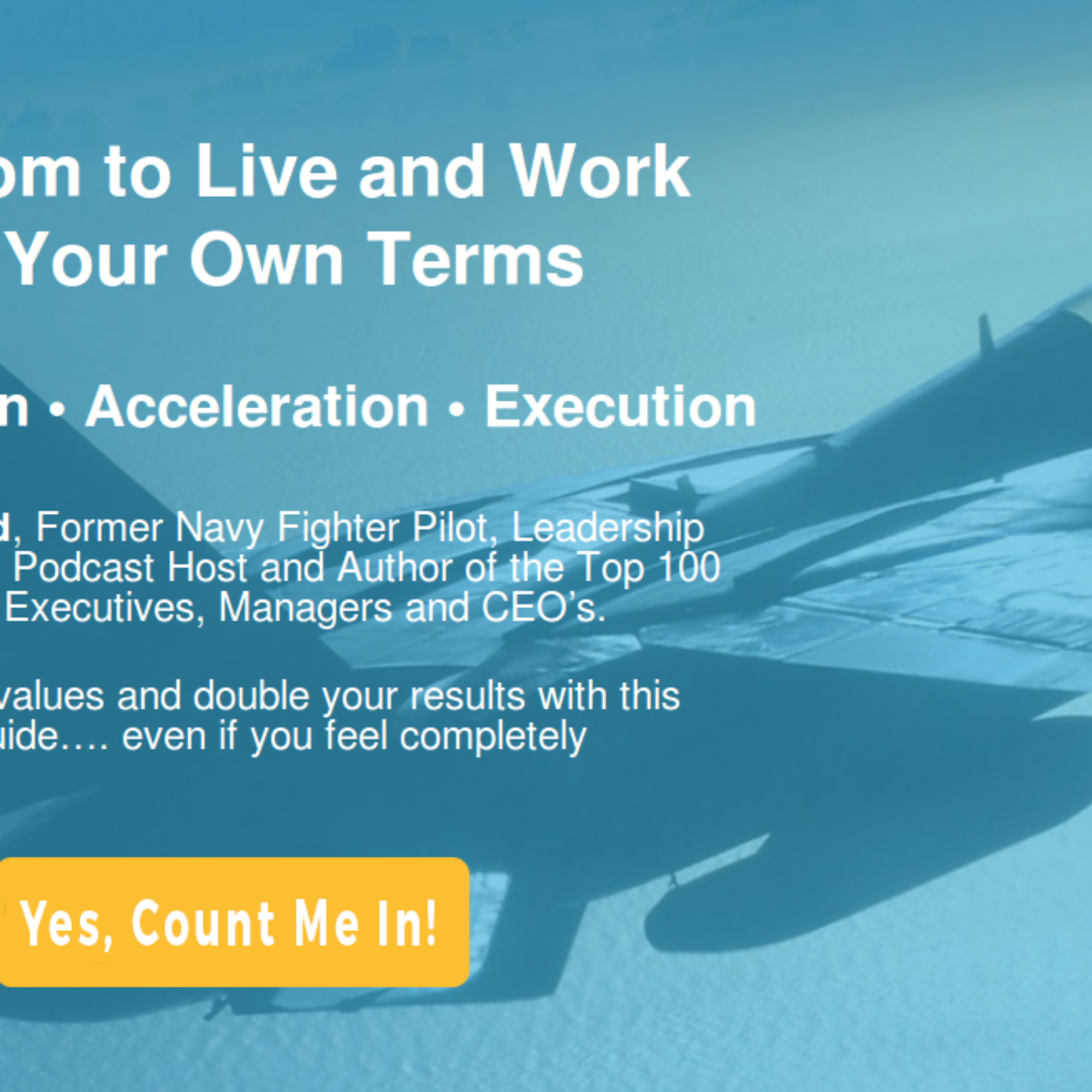 Listen to John Ramstead of Eternal Leadership’s podcast of me