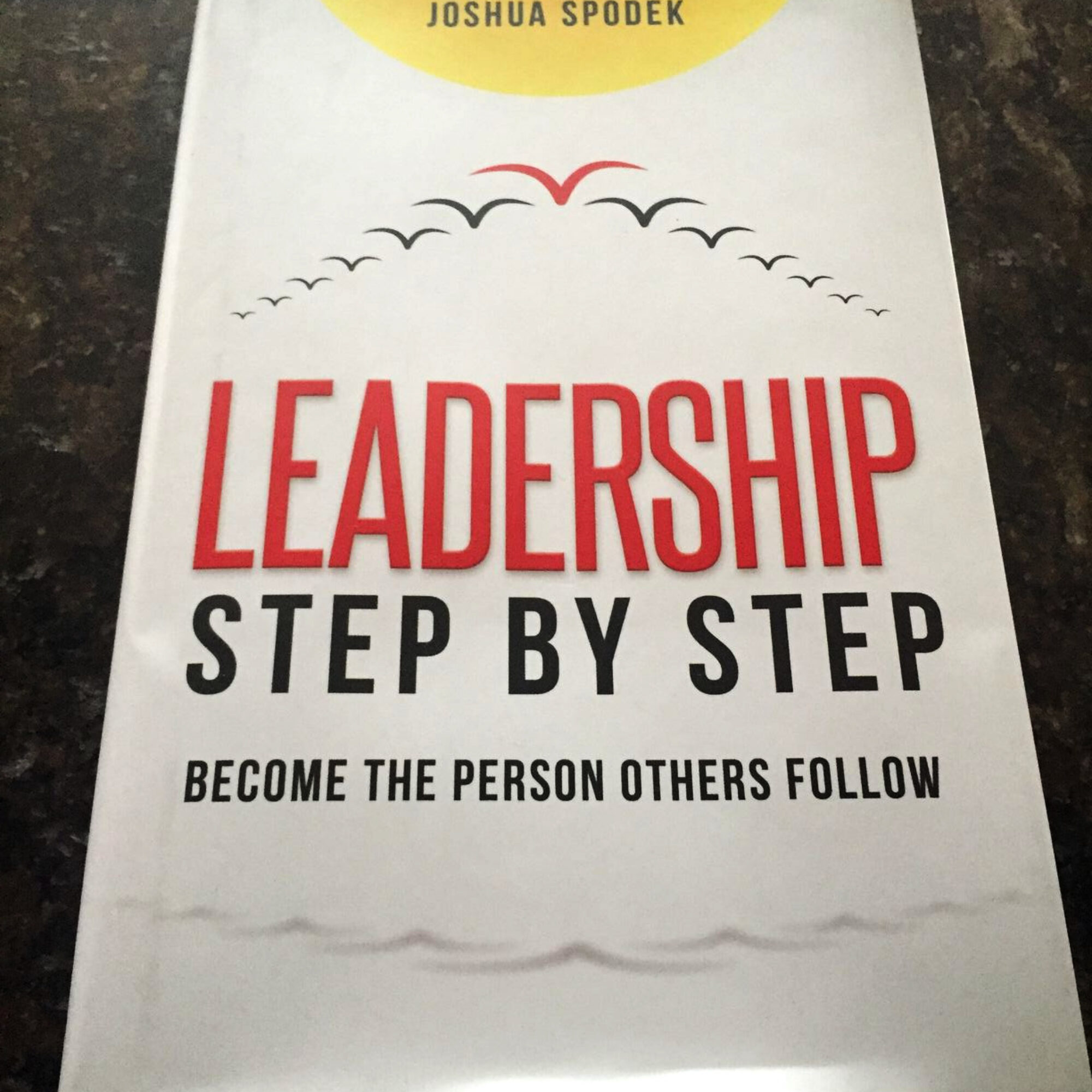 The first Leadership Step by Step sold!