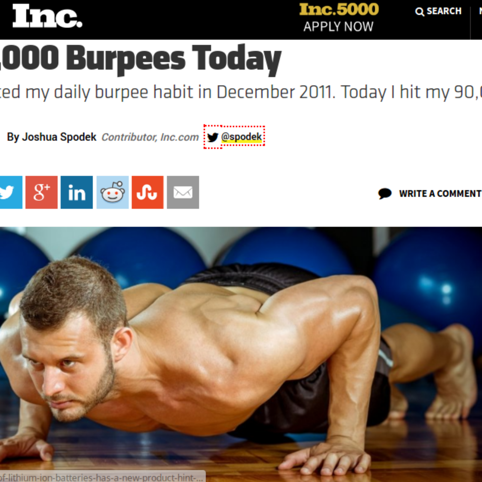 90,000 burpees!