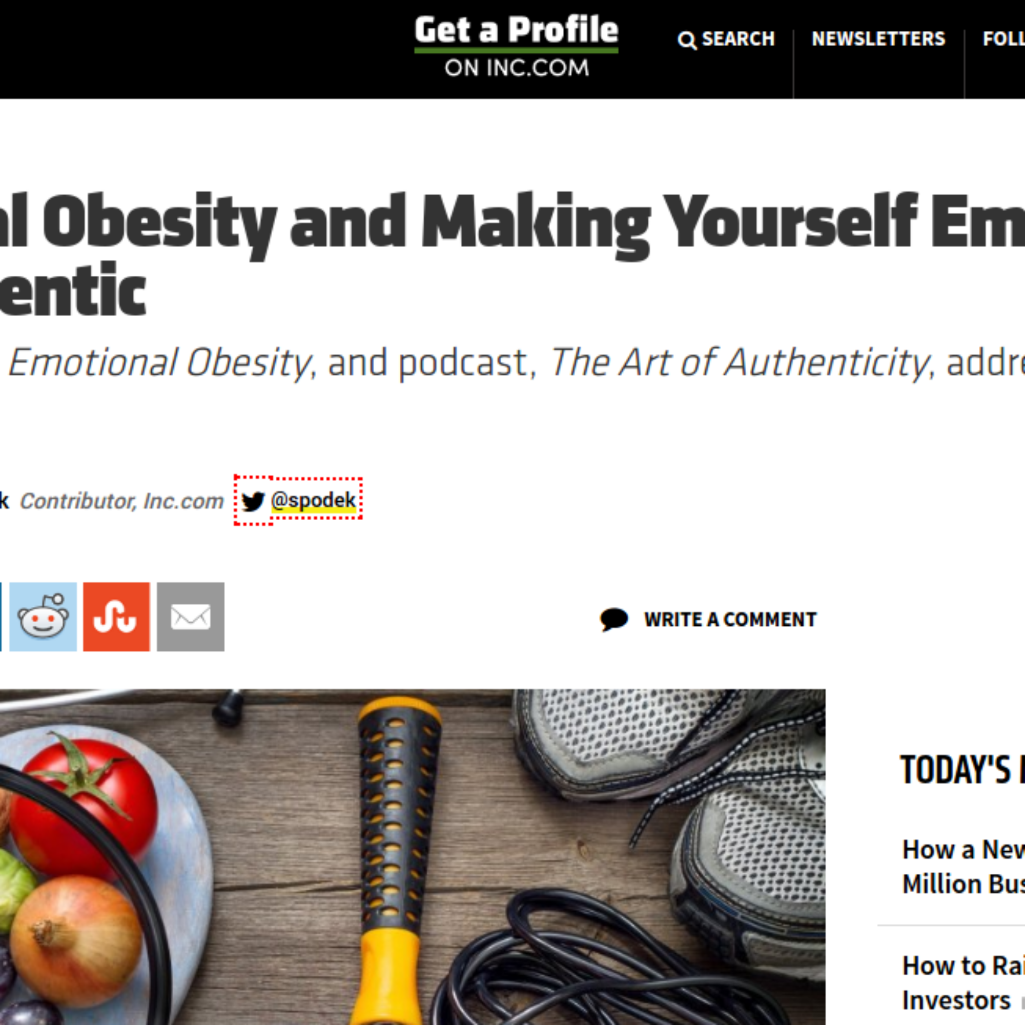 Emotional Obesity and Making Yourself Emotionally Fit and Authentic
