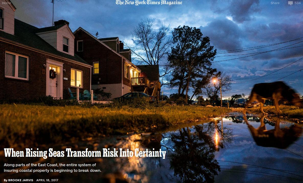 NY Times Rising Seas » Joshua Spodek