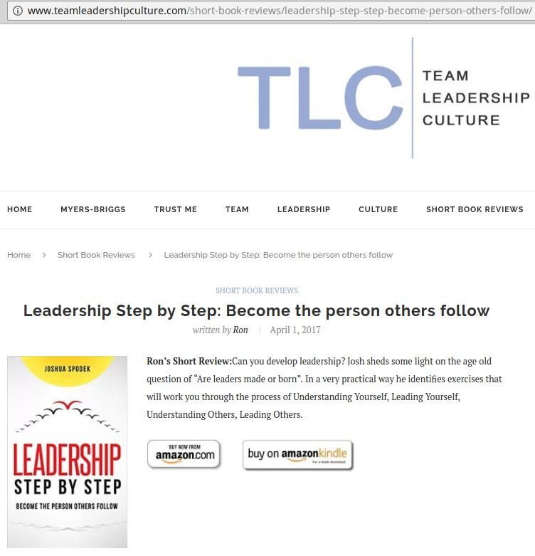 ron-potter-s-short-review-of-joshua-spodek-s-leadership-step-by-step