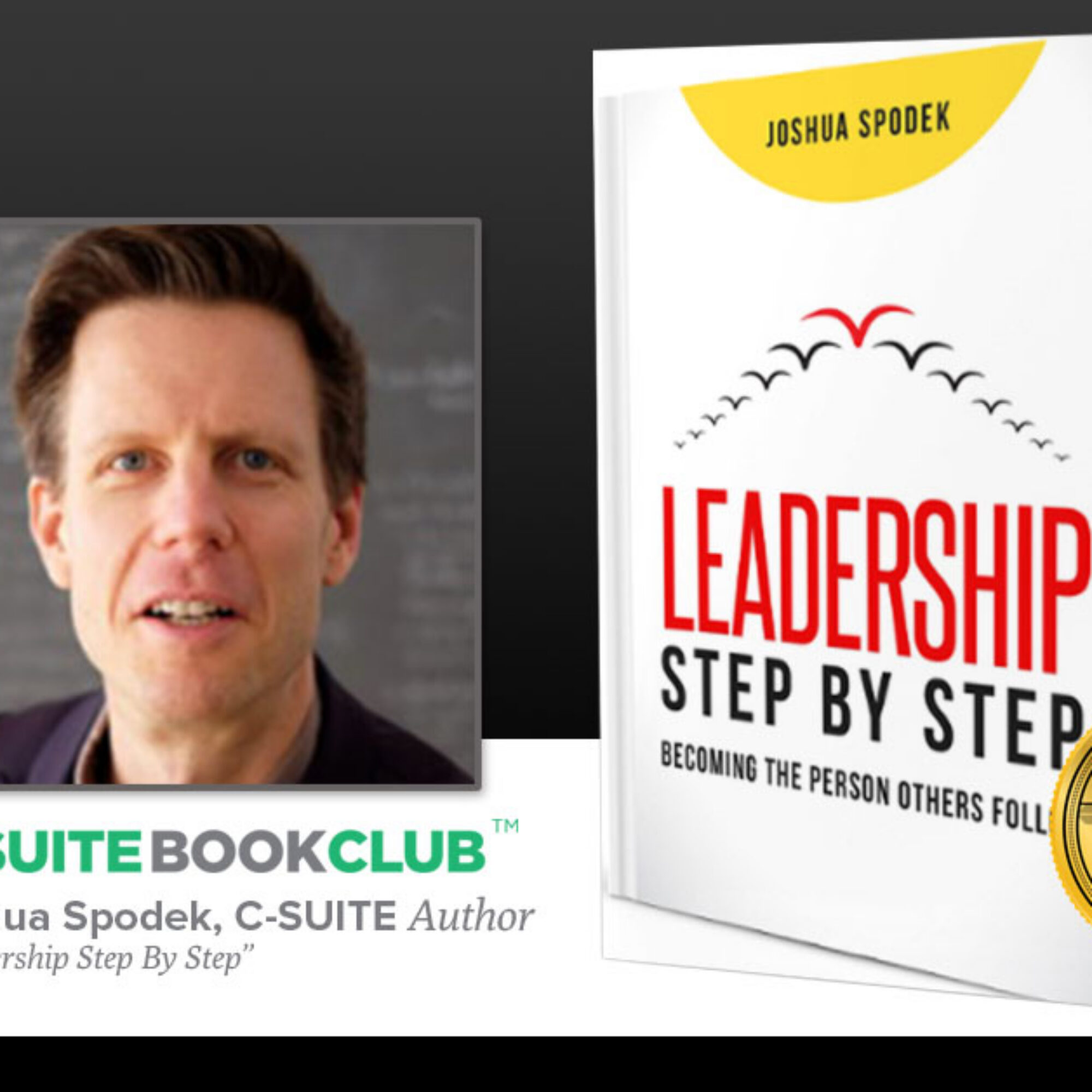 The C-Suite Book Club is featuring Leadership Step by Step