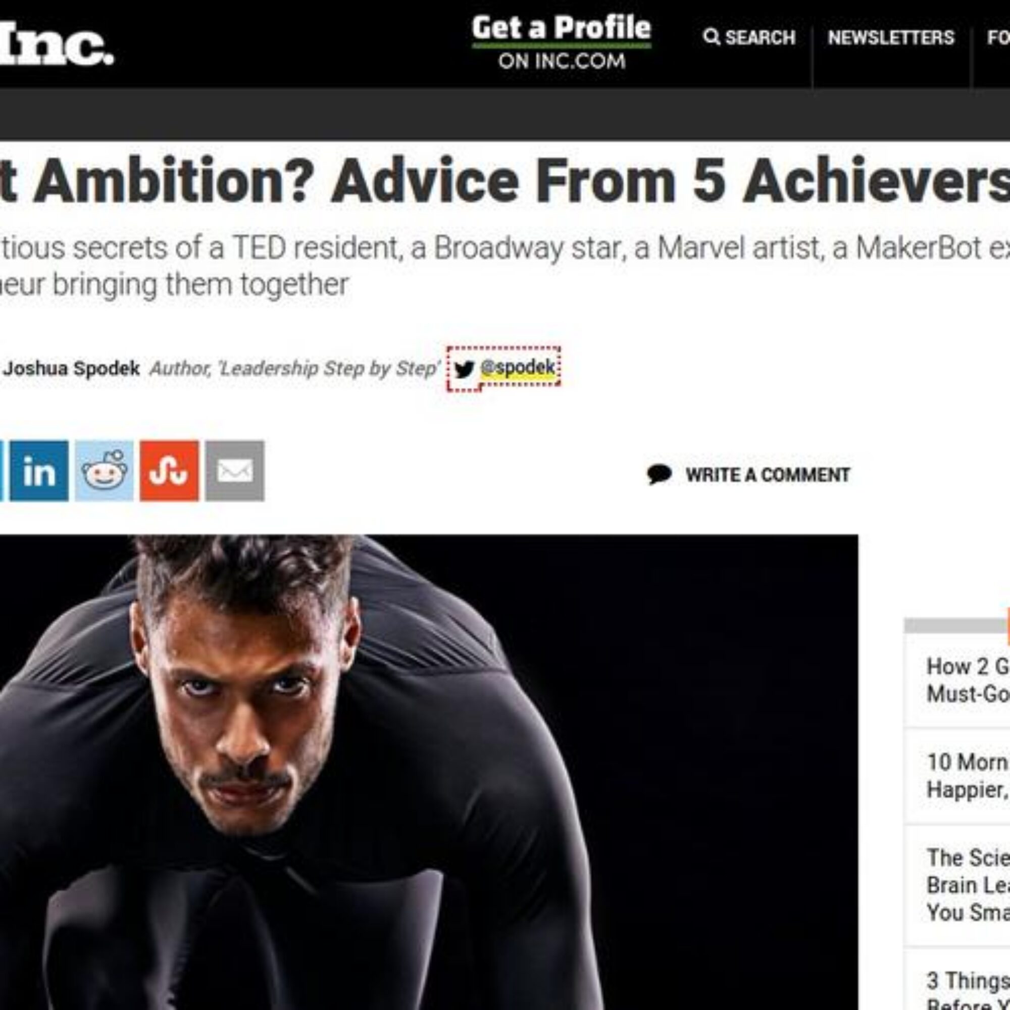 Want Ambition? Advice From 5 Achievers