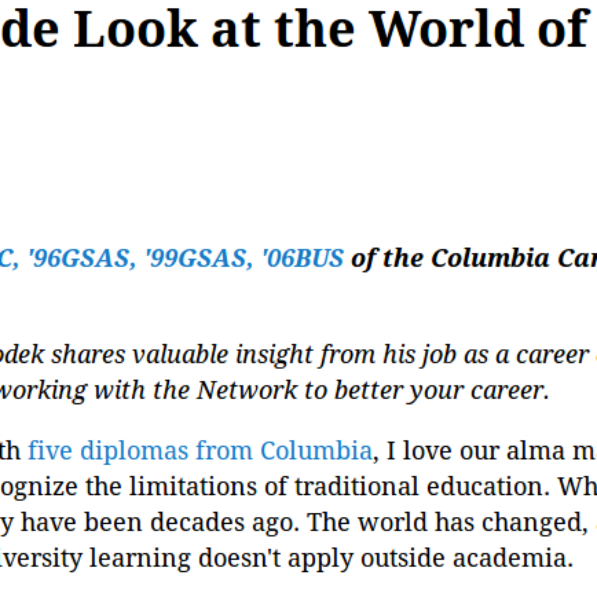 An Inside Look at the World of Career Coaching