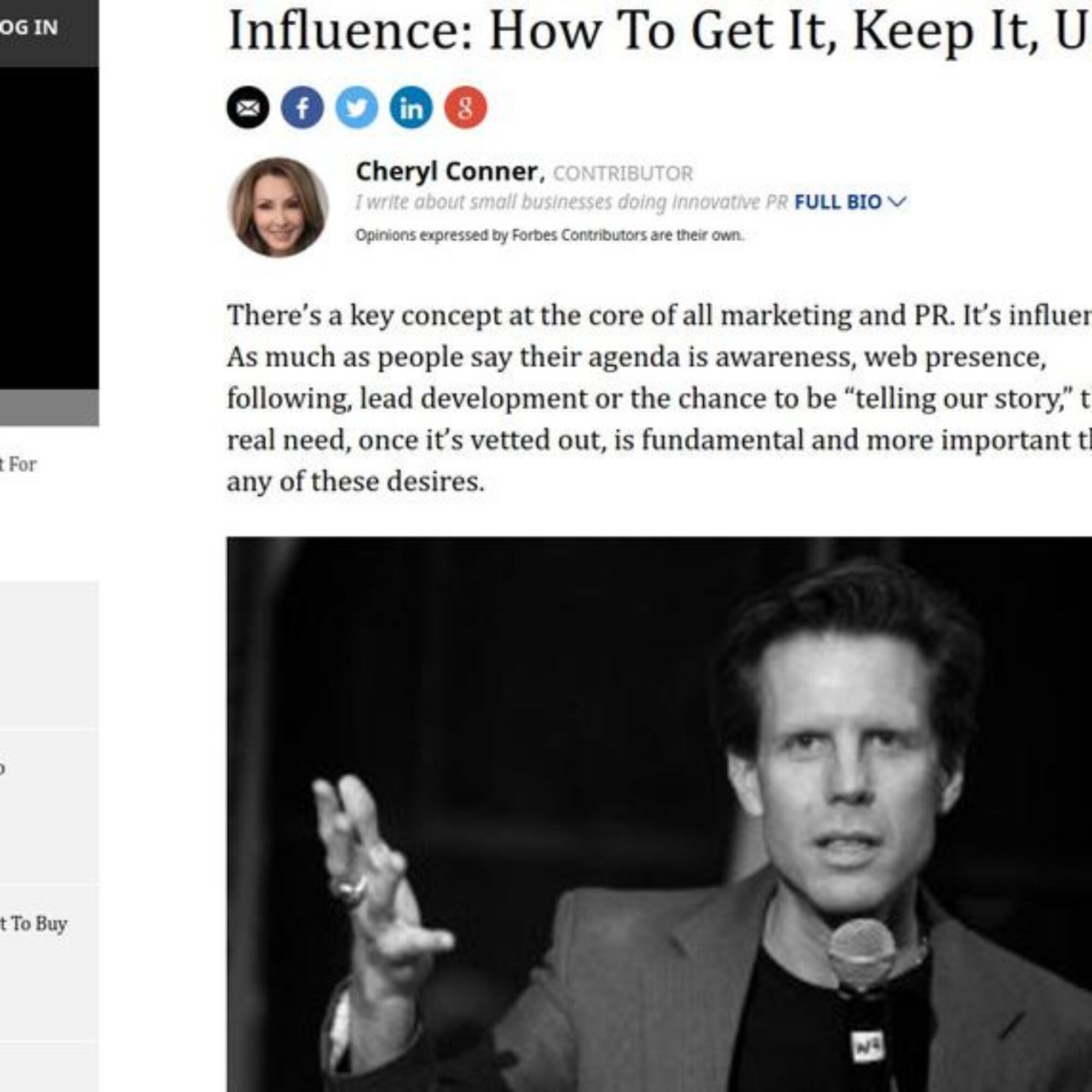 Welcome Forbes readers