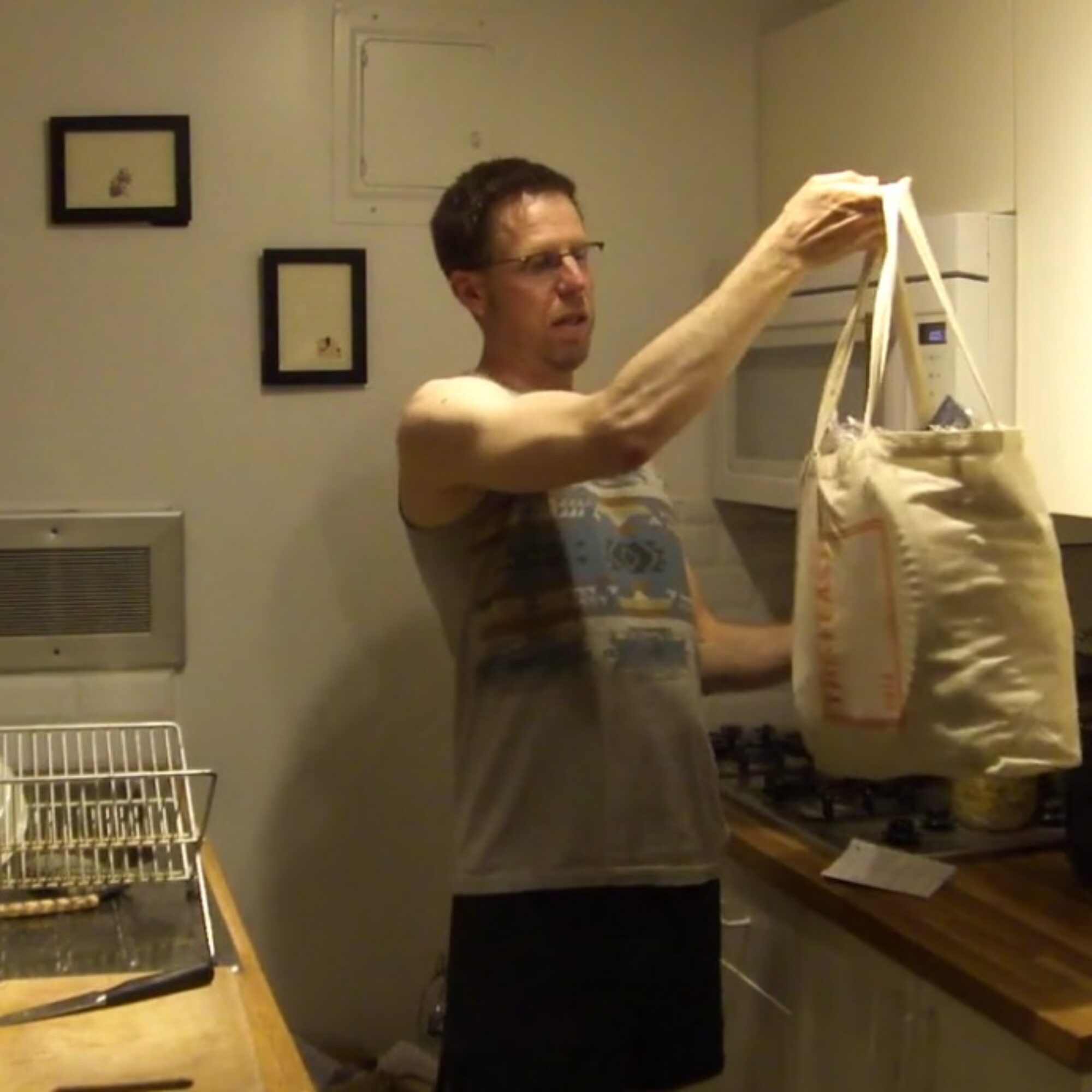 More than a year since I emptied my garbage