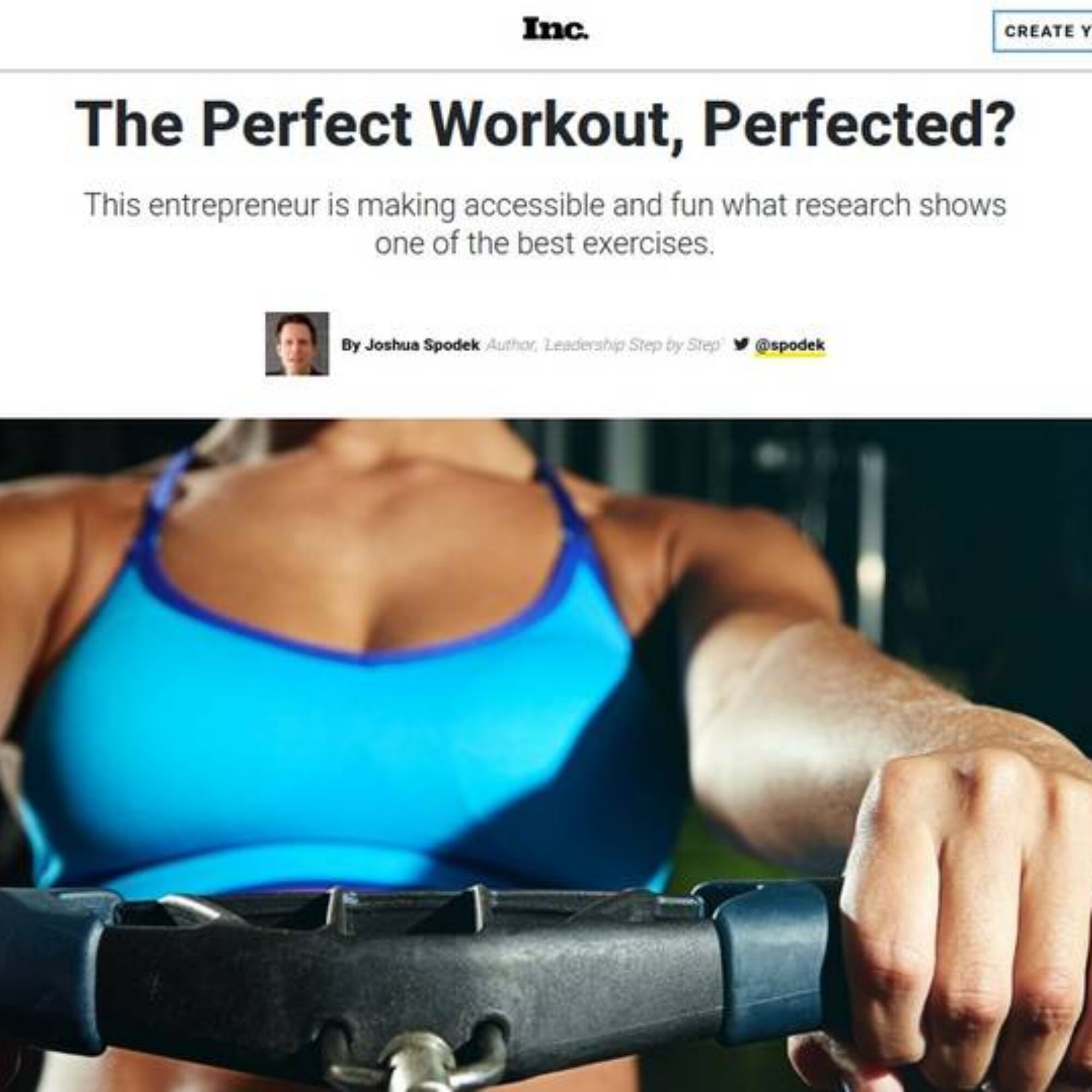 The Perfect Workout, Perfected?