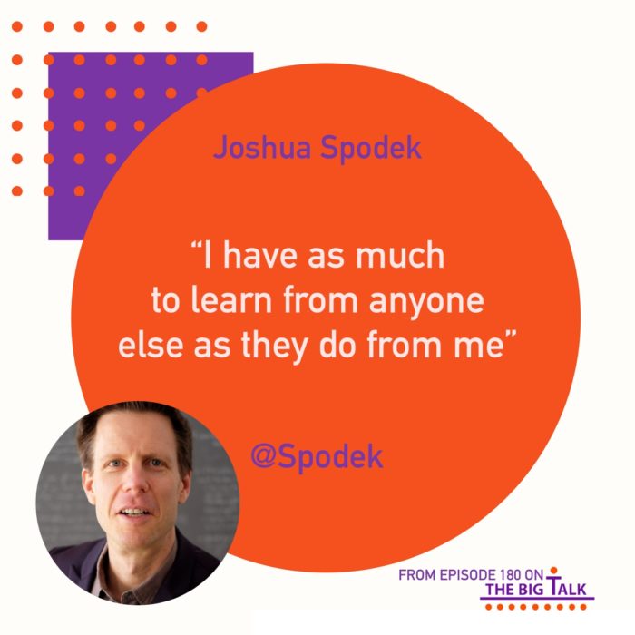 Joshua Spodek on Big Talk with Tricia Brouk