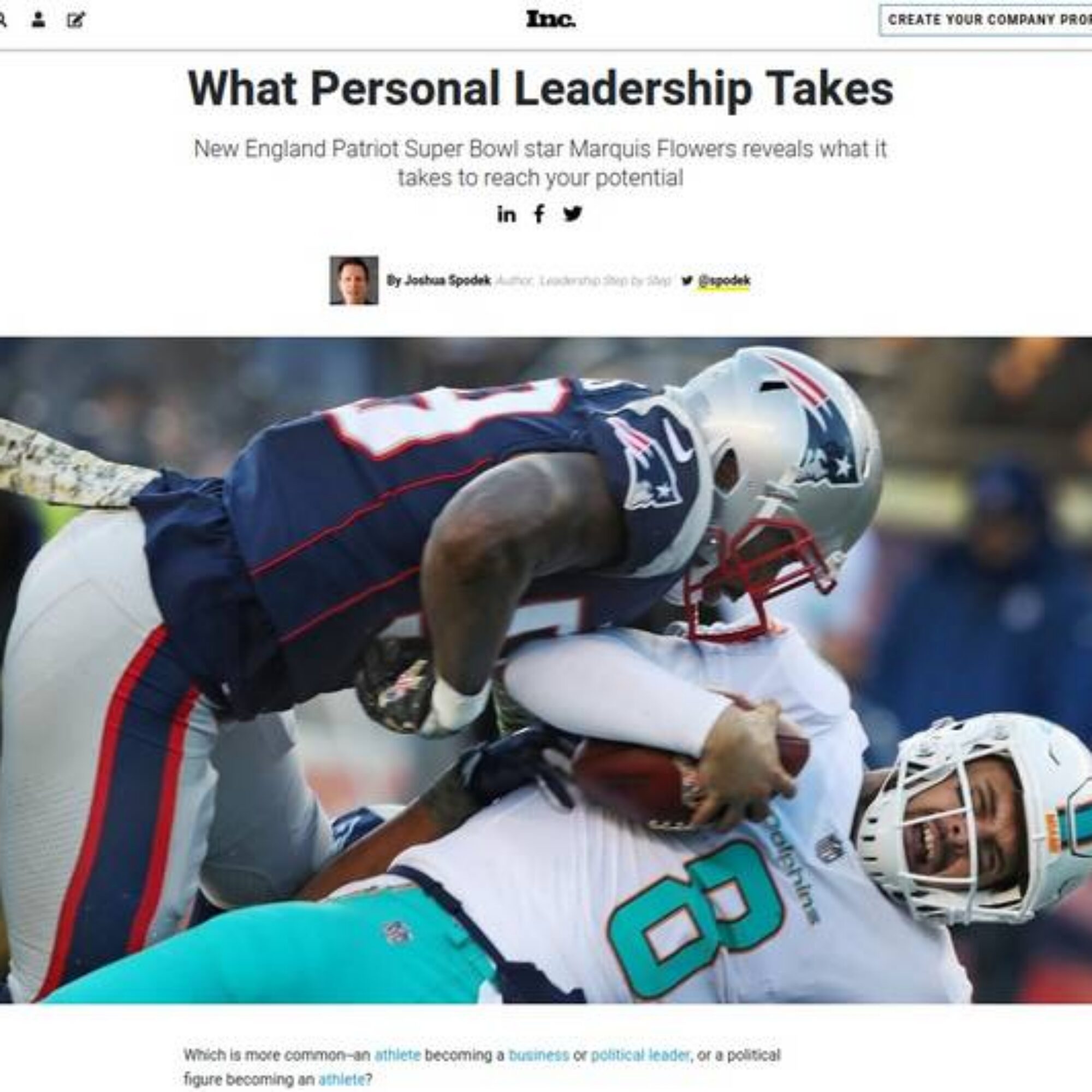 What Personal Leadership Takes