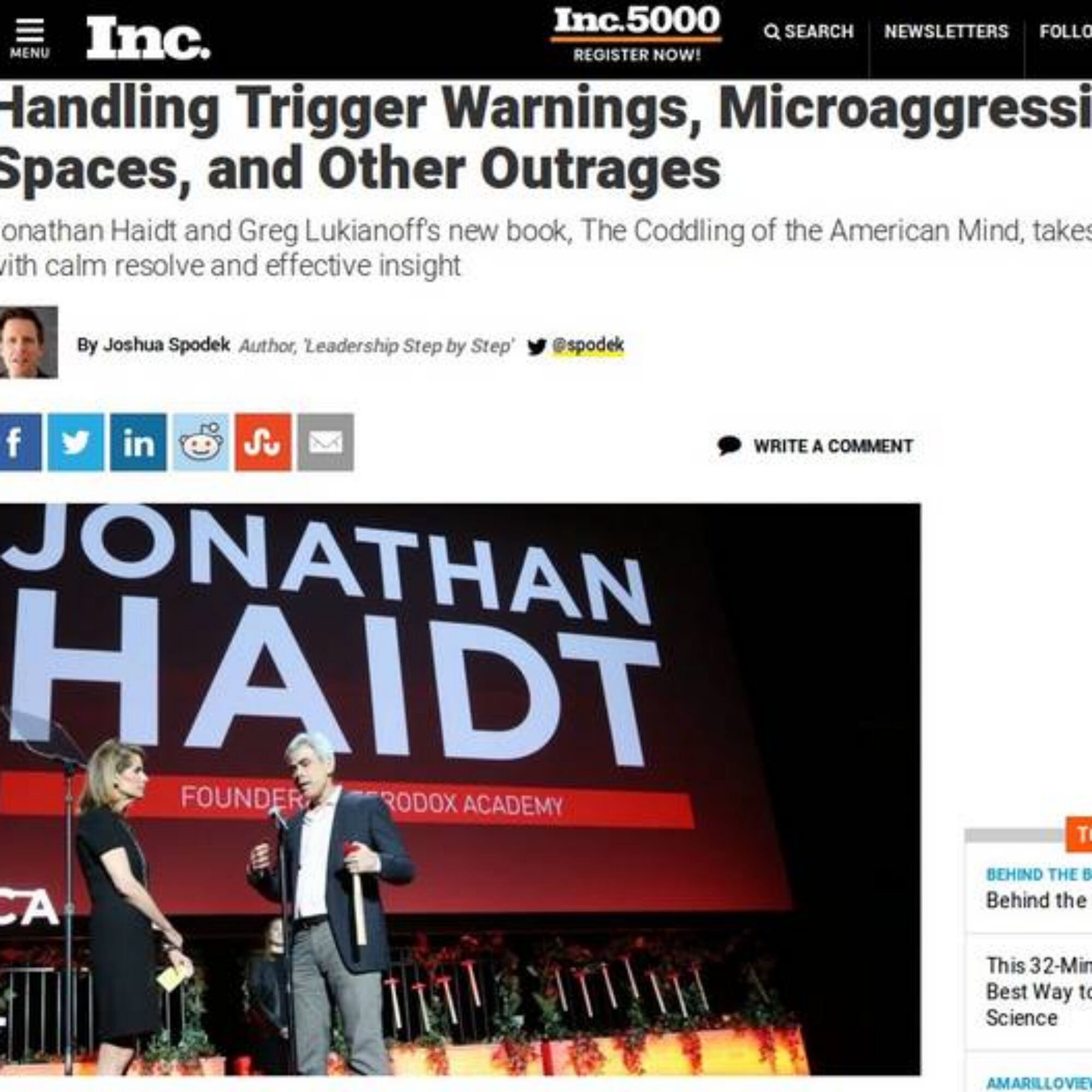 Handling Trigger Warnings, Microaggressions, Safe Spaces, and Other Outrages