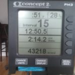 I rowed a marathon today