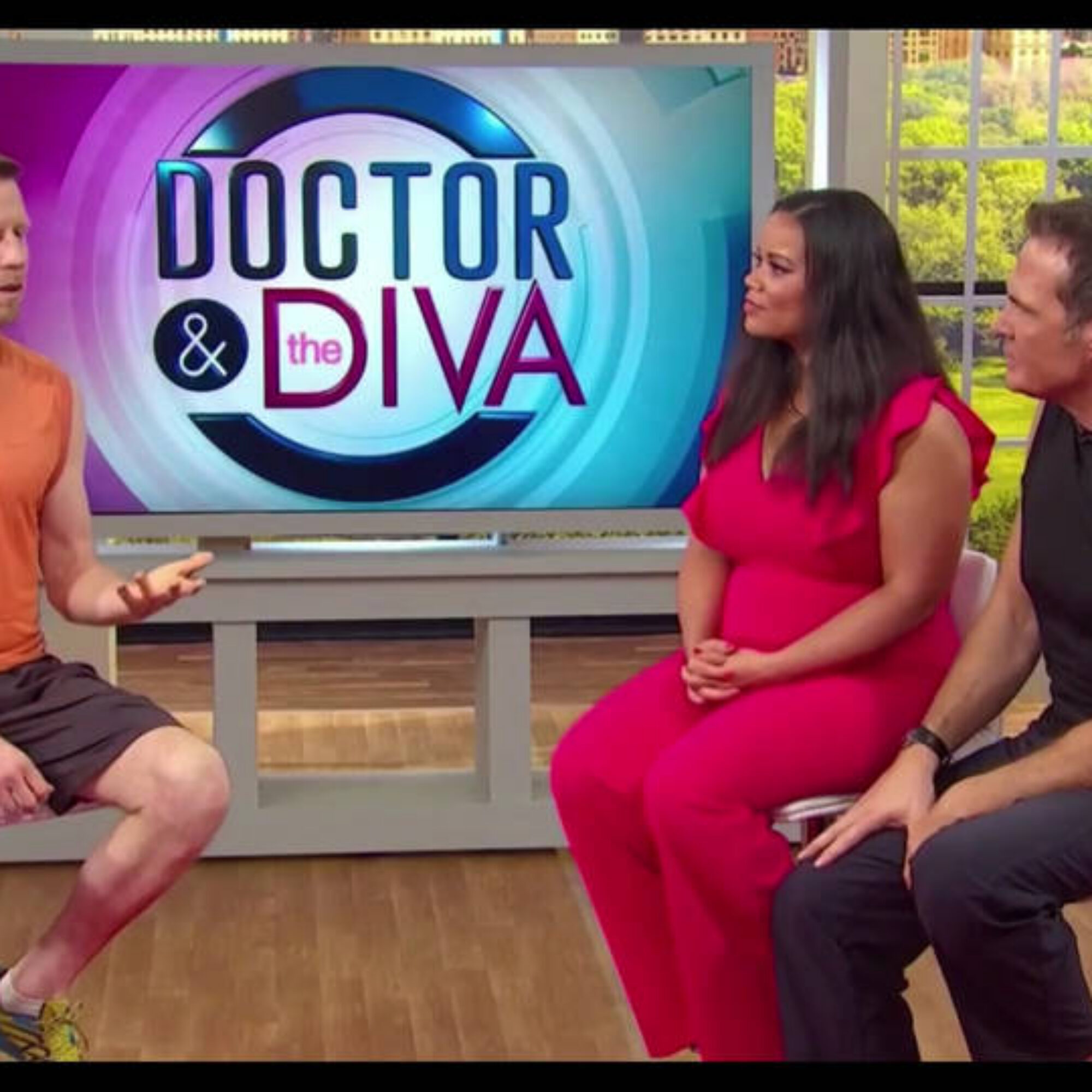 I plogged on TV with the Doctor and the Diva