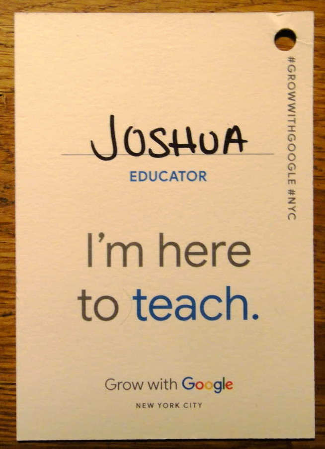 google name tag