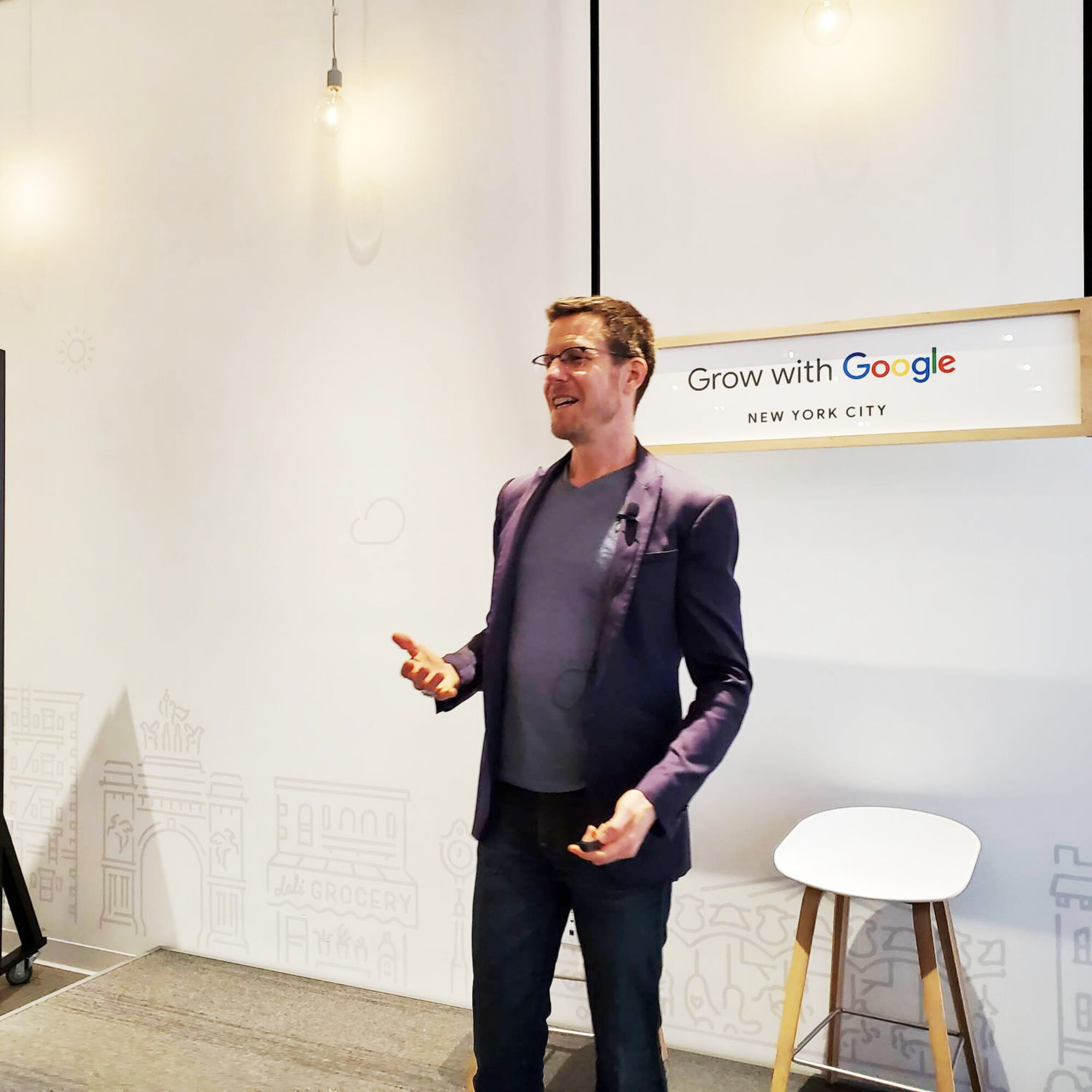 Clips from my speaking at Google last week