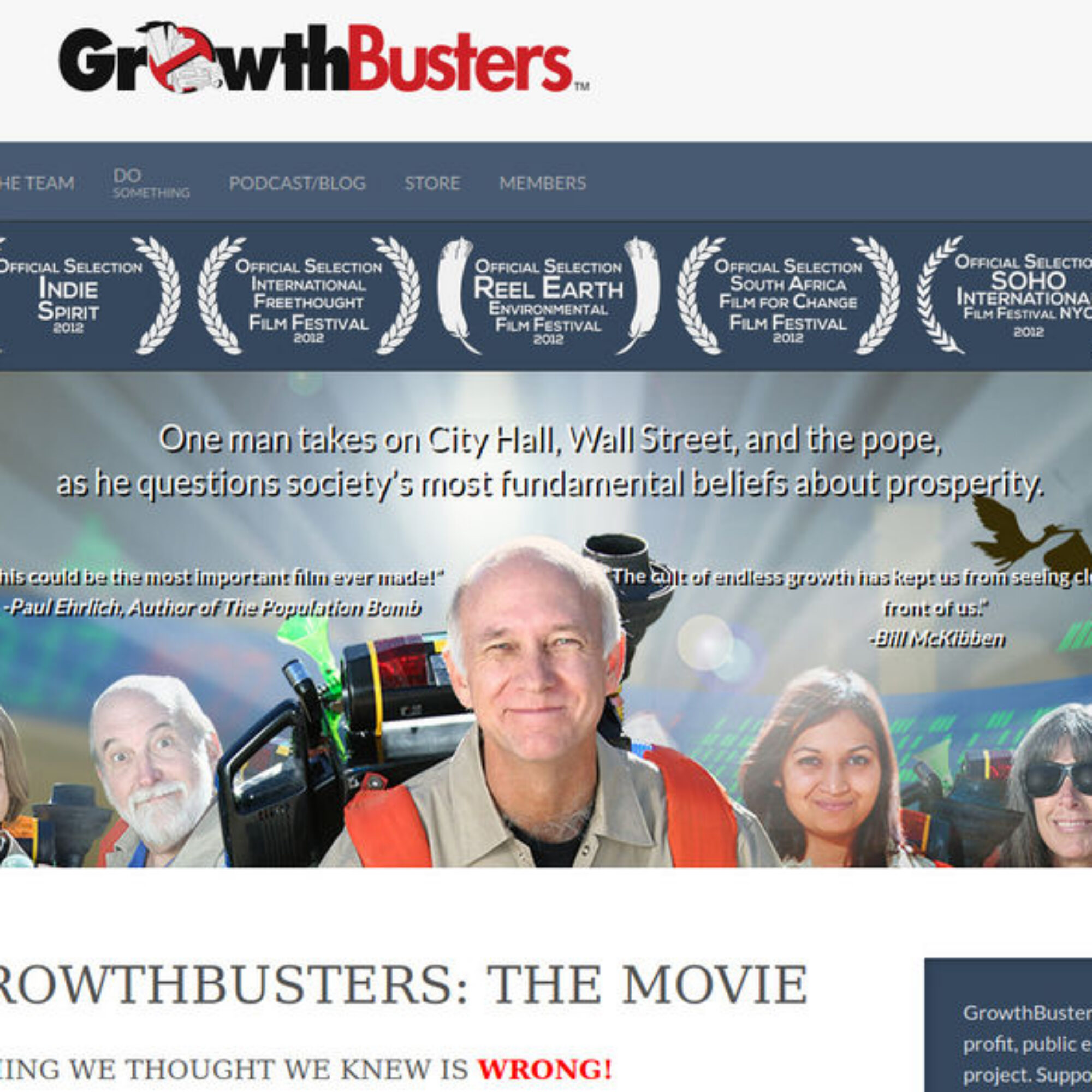 Watch Growthbusters free this weekend–tackling the taboo at the root of it all
