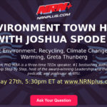 The New Right Network hosted me for its Environment Town Hall. Watch the Video.