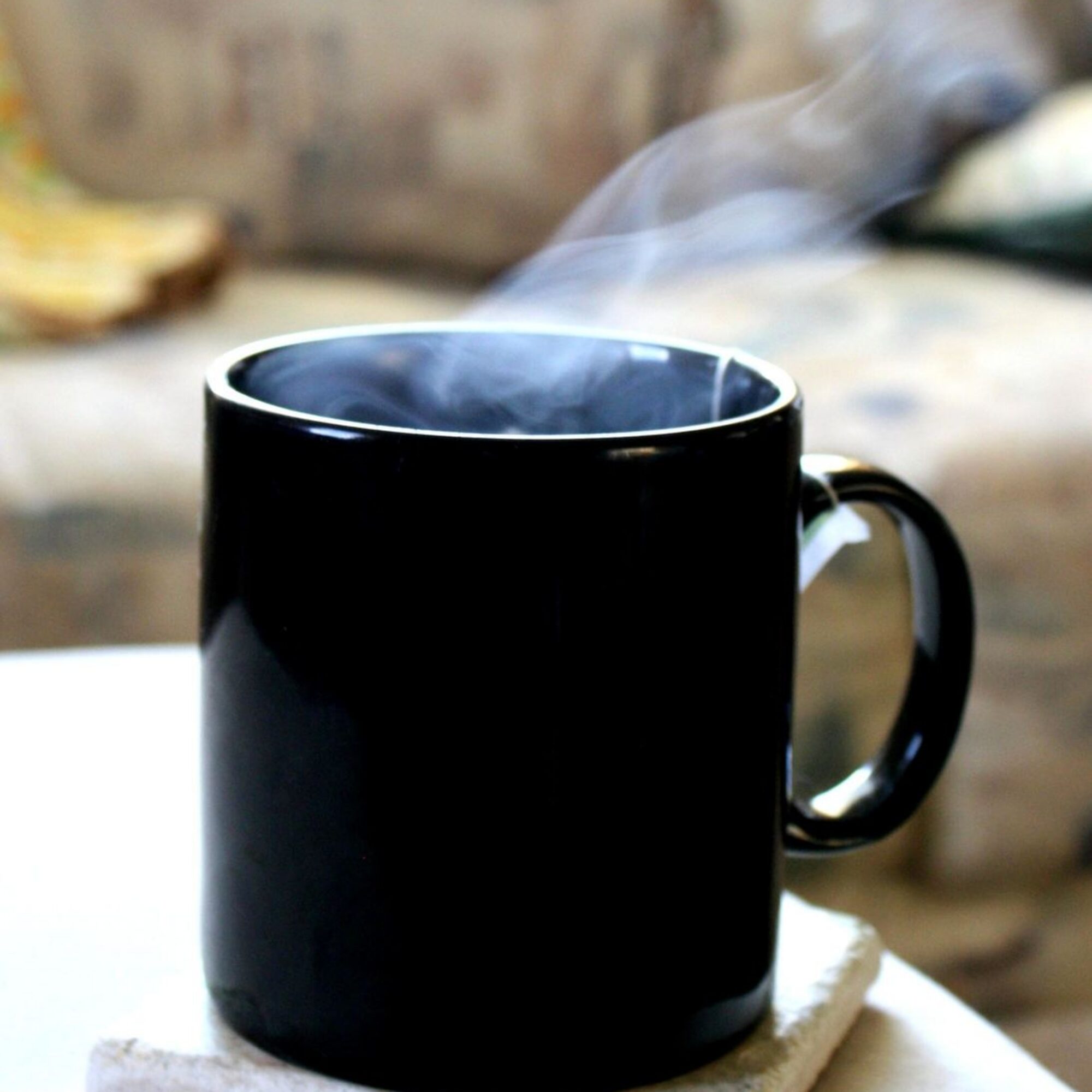 My reflection on an exercise assigned me: Drinking a Hot Beverage Without Judgment