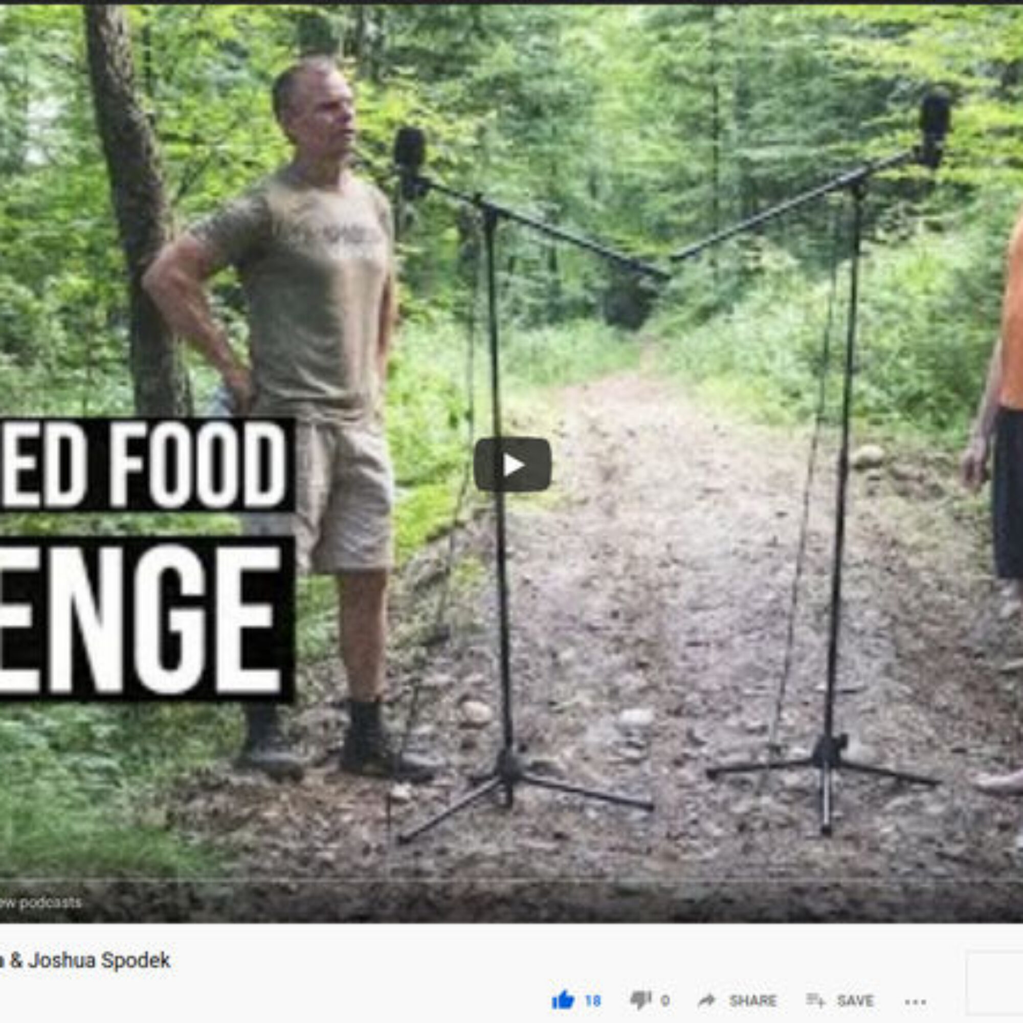 The Packaged Food Challenge: See me with Joe De Sena on Spartan Up!