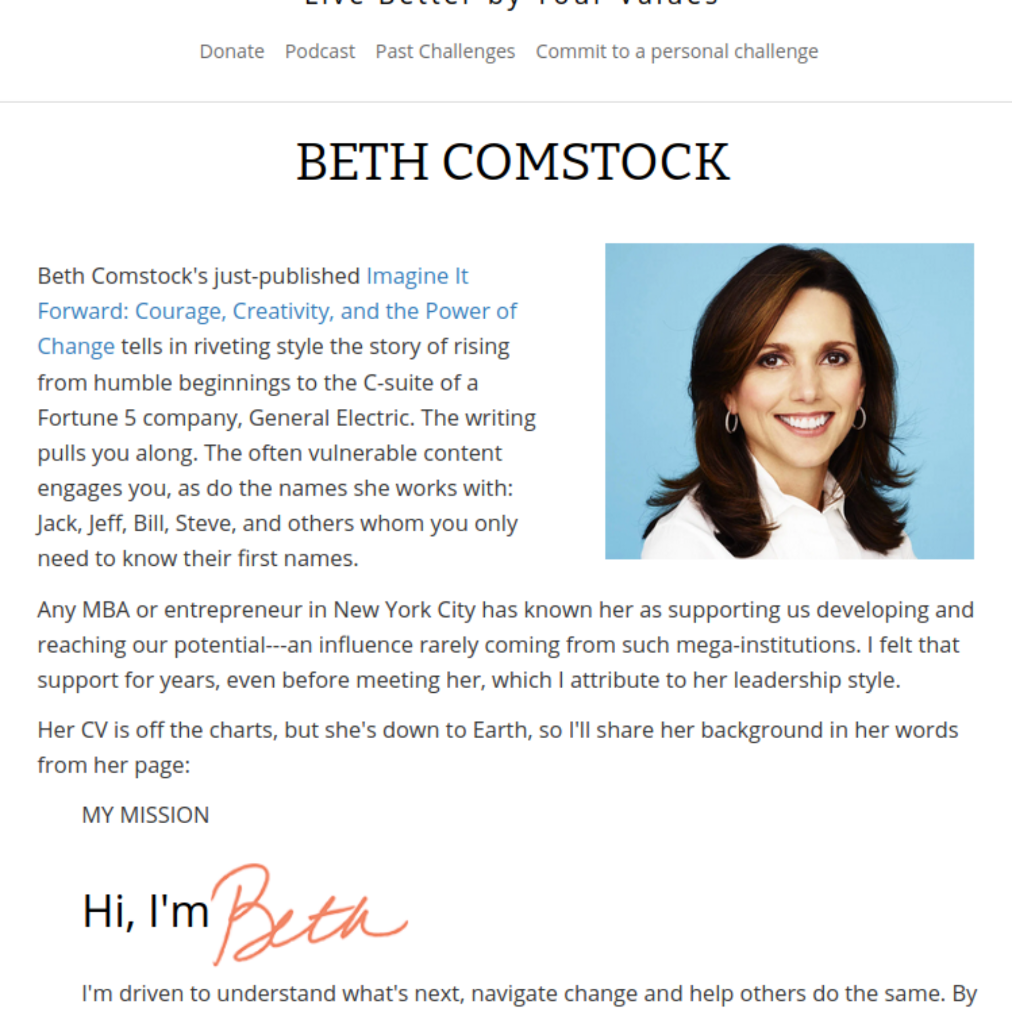 Beth Comstock on The Story of Plastic