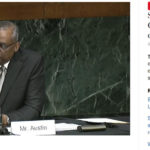 Senate hearings on Lloyd Austin III, who invited me to speak at West Point