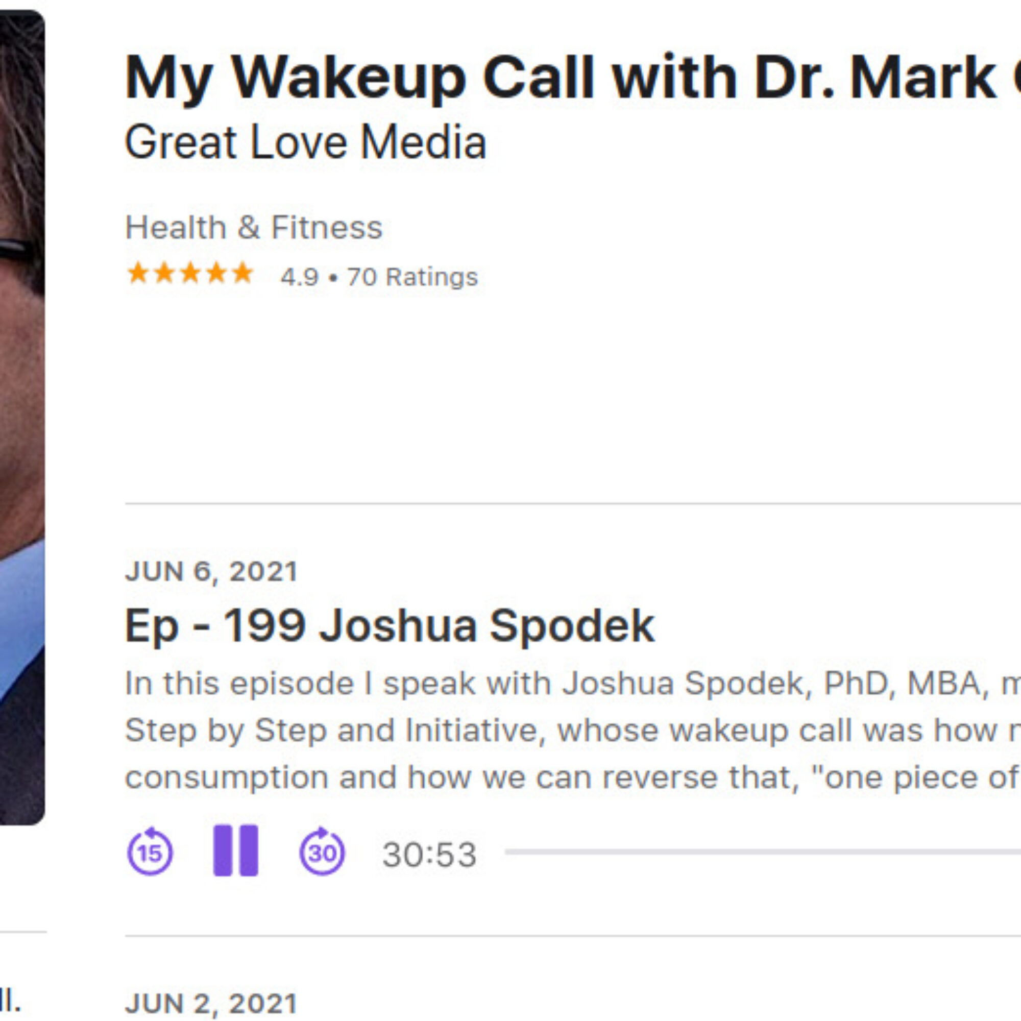 Hear me on My Wakeup Call with Dr. Mark Goulston