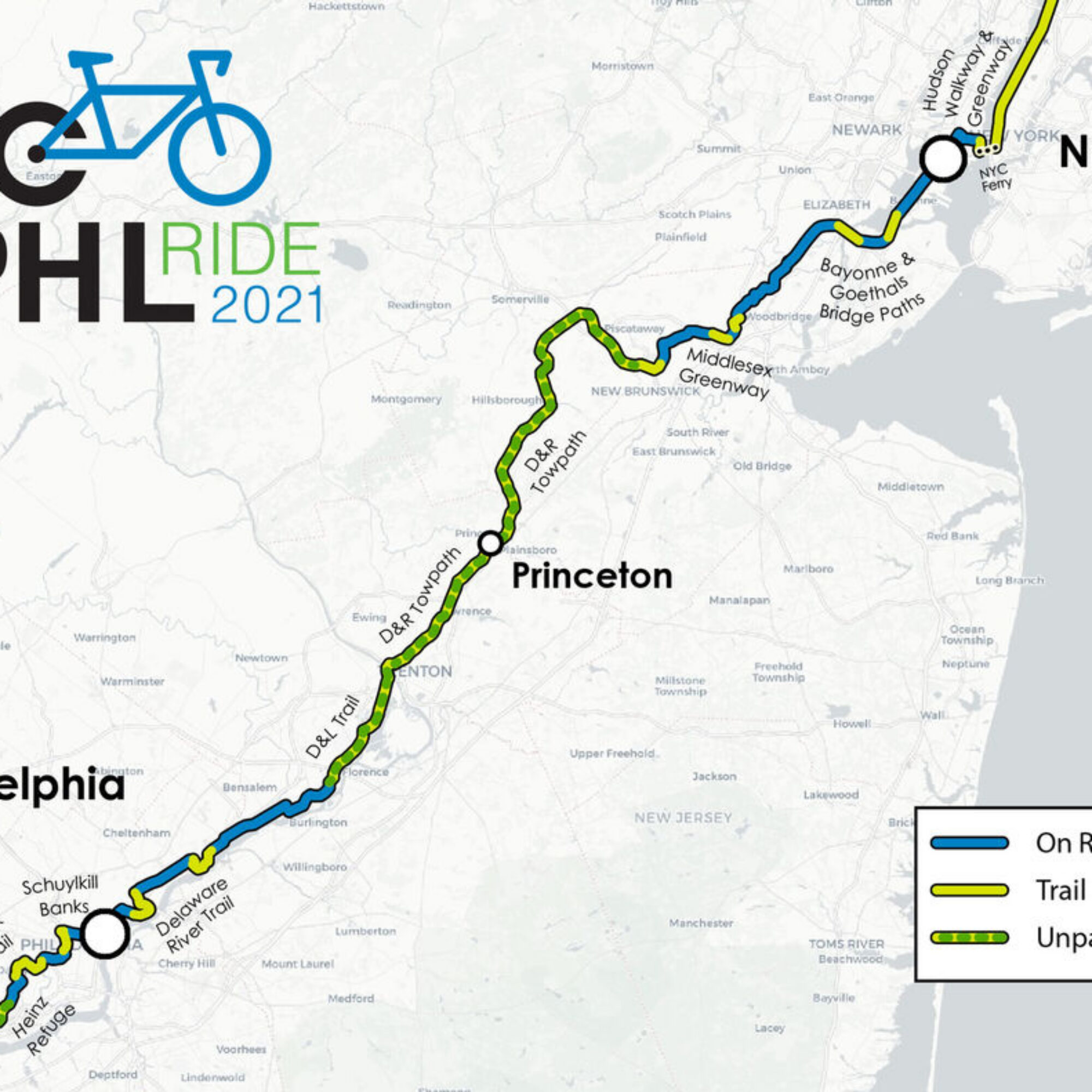 Sponsor my second annual fundraising ride, helping create a bike path from Maine to Florida