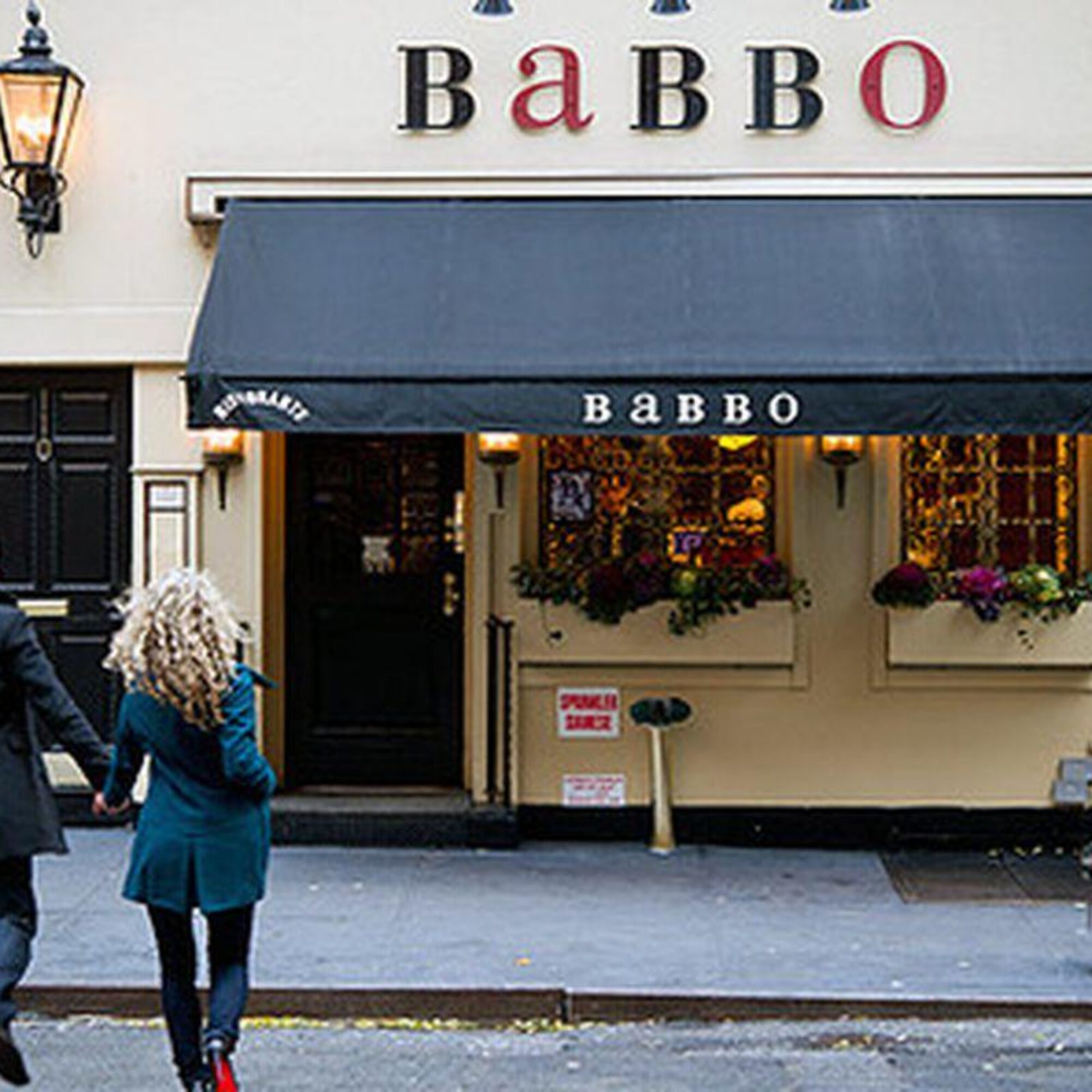 My brief conversation with someone smoking crack by Washington Square Park, next door to Babbo, with a twist at the end.