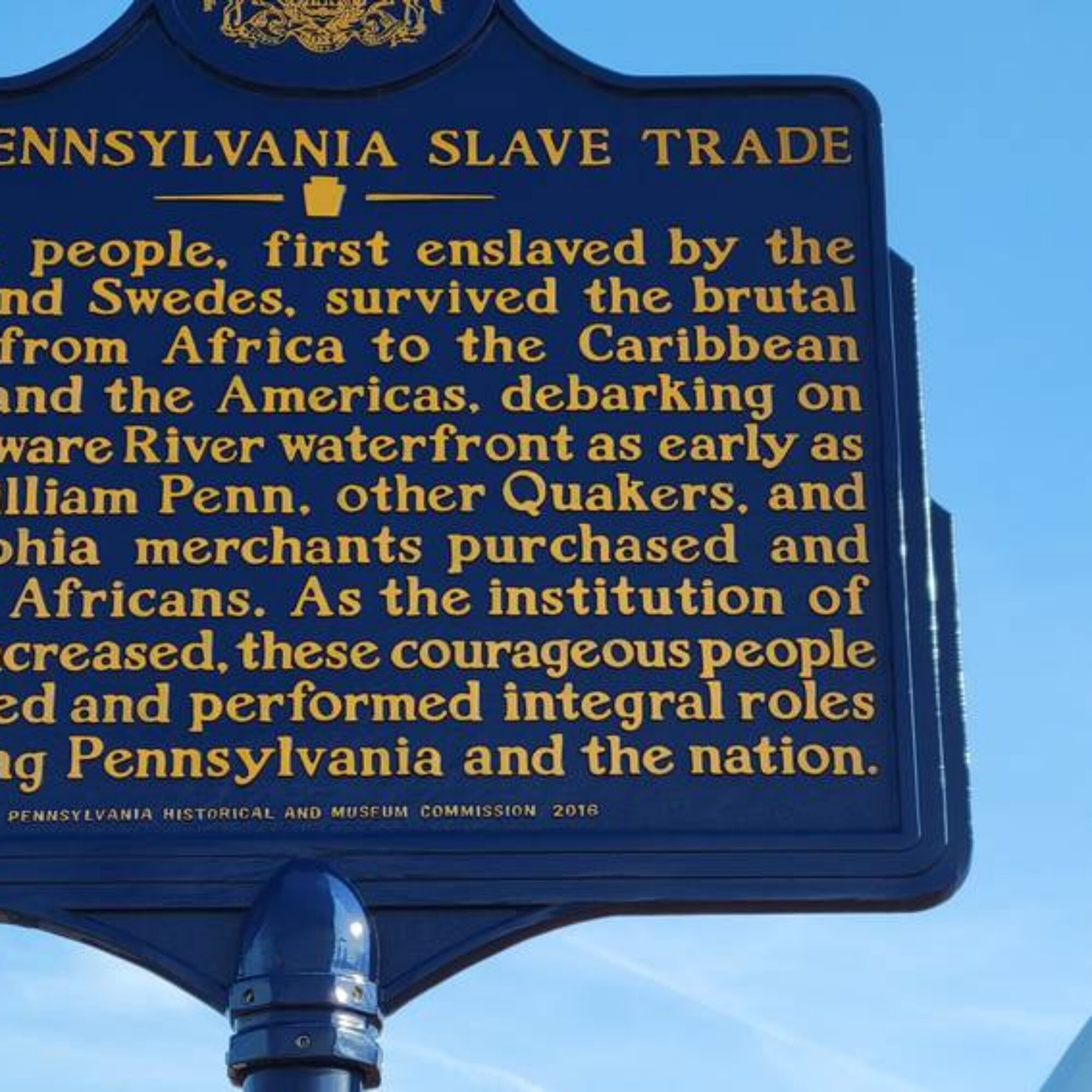 The Pennsylvania Historical Commission’s odd blunder on the history of slavery