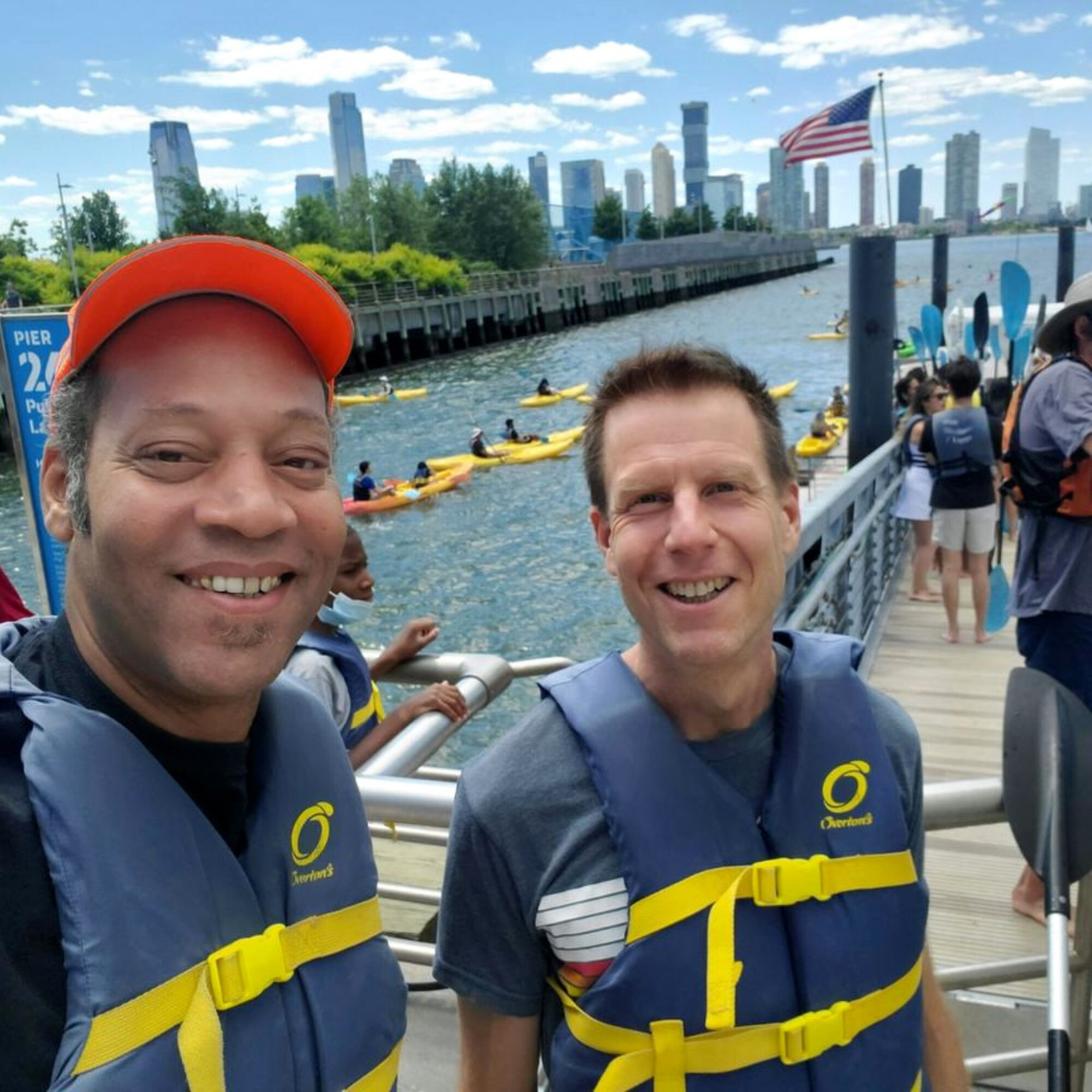 628: Jay Walker, part 2: Kayaking together on the Hudson