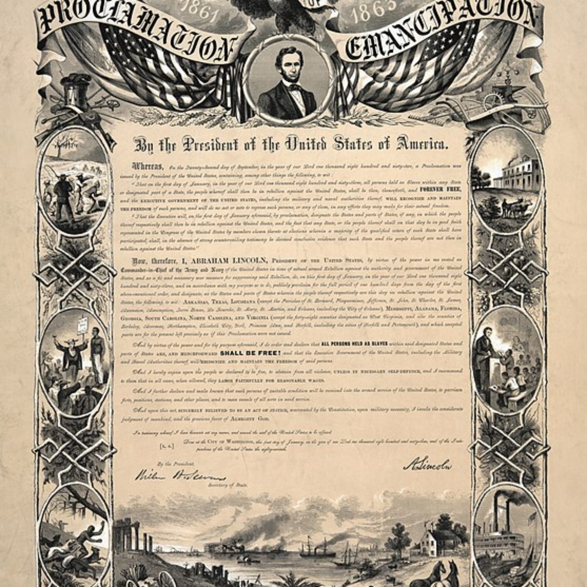 The 160th Anniversary of the Emancipation Proclamation Is Today