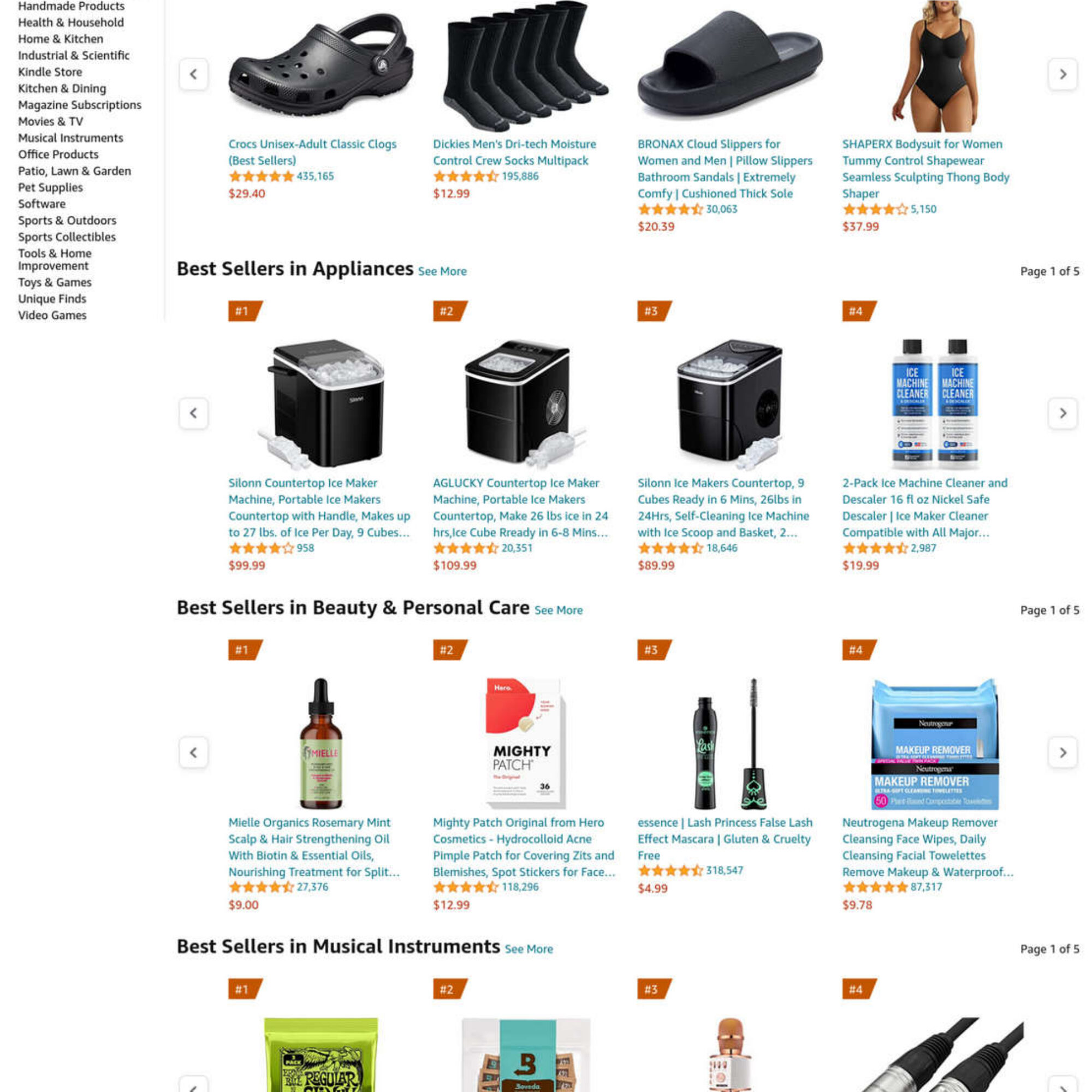 Amazon.com doesn’t save money. It addicts people to buying things they don’t need.