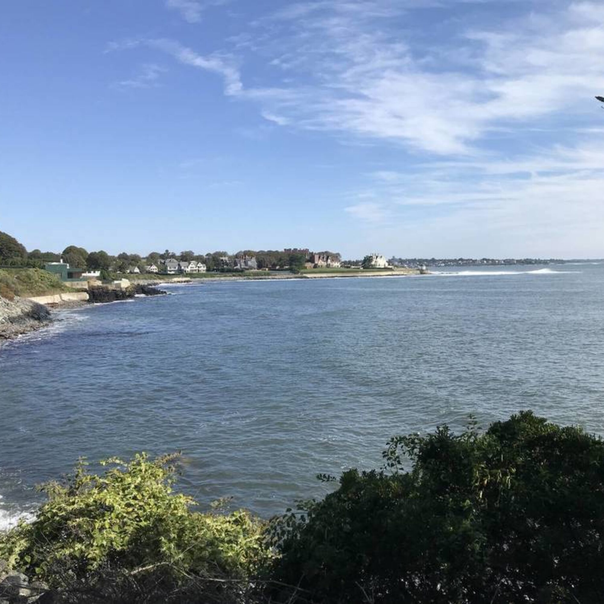 My deep-sea sailing trip, part 3: the cliffs of Newport, Rhode Island
