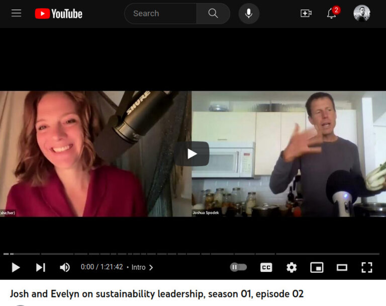 727: Fun, liberation, freedom: How people talk after seriously acting on sustainability