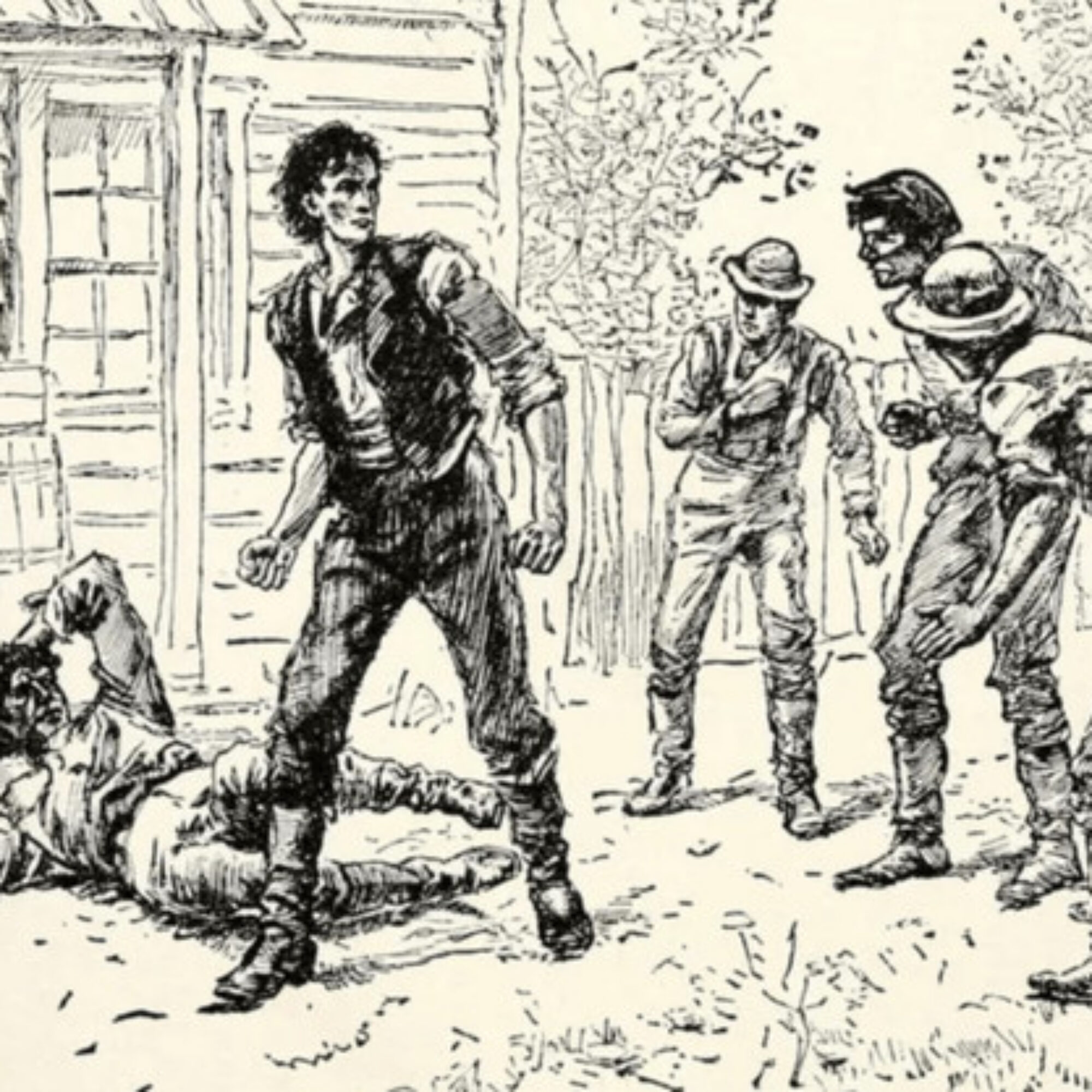 Abraham Lincoln, trash-talking wrestler