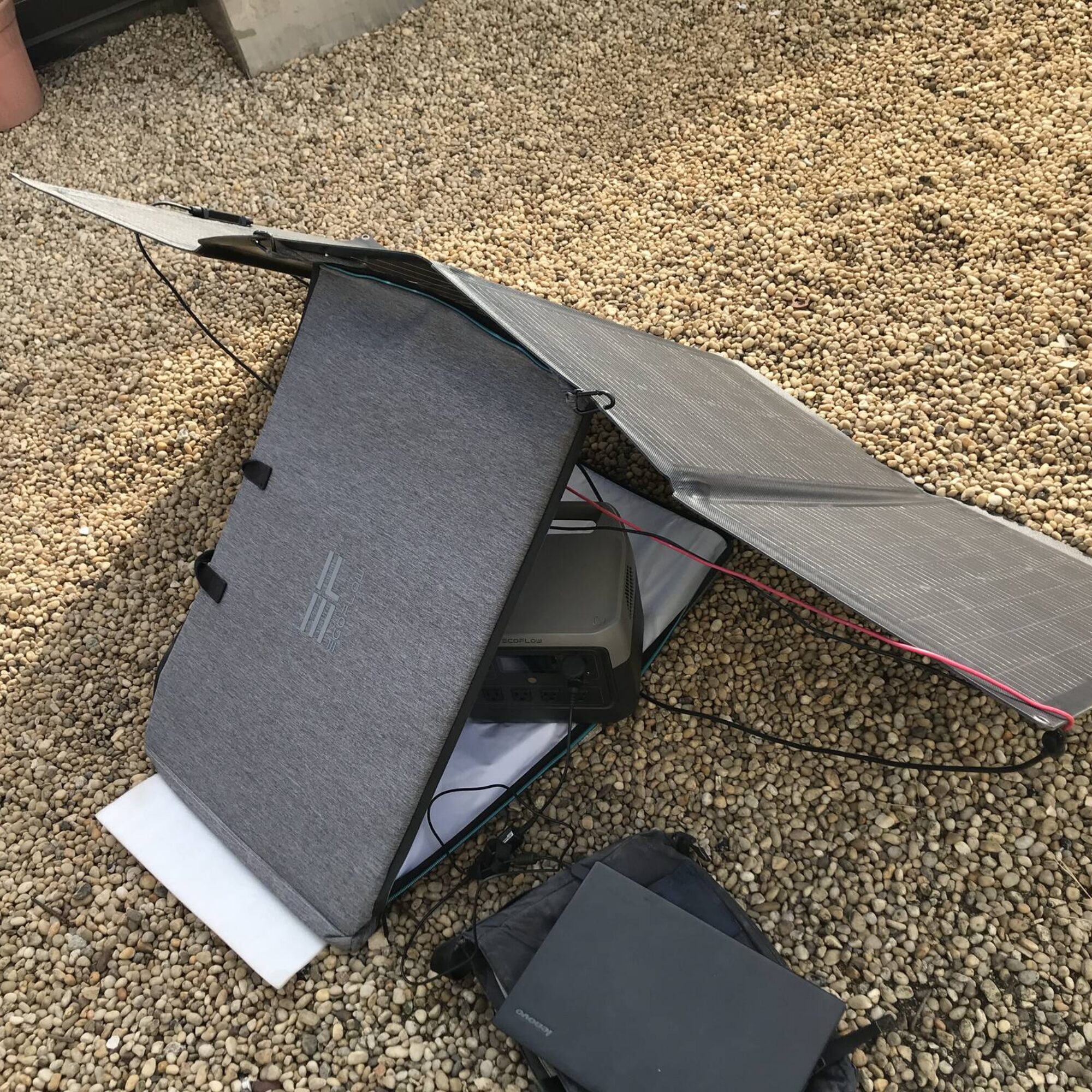 Setting up solar panels on my roof in about a minute
