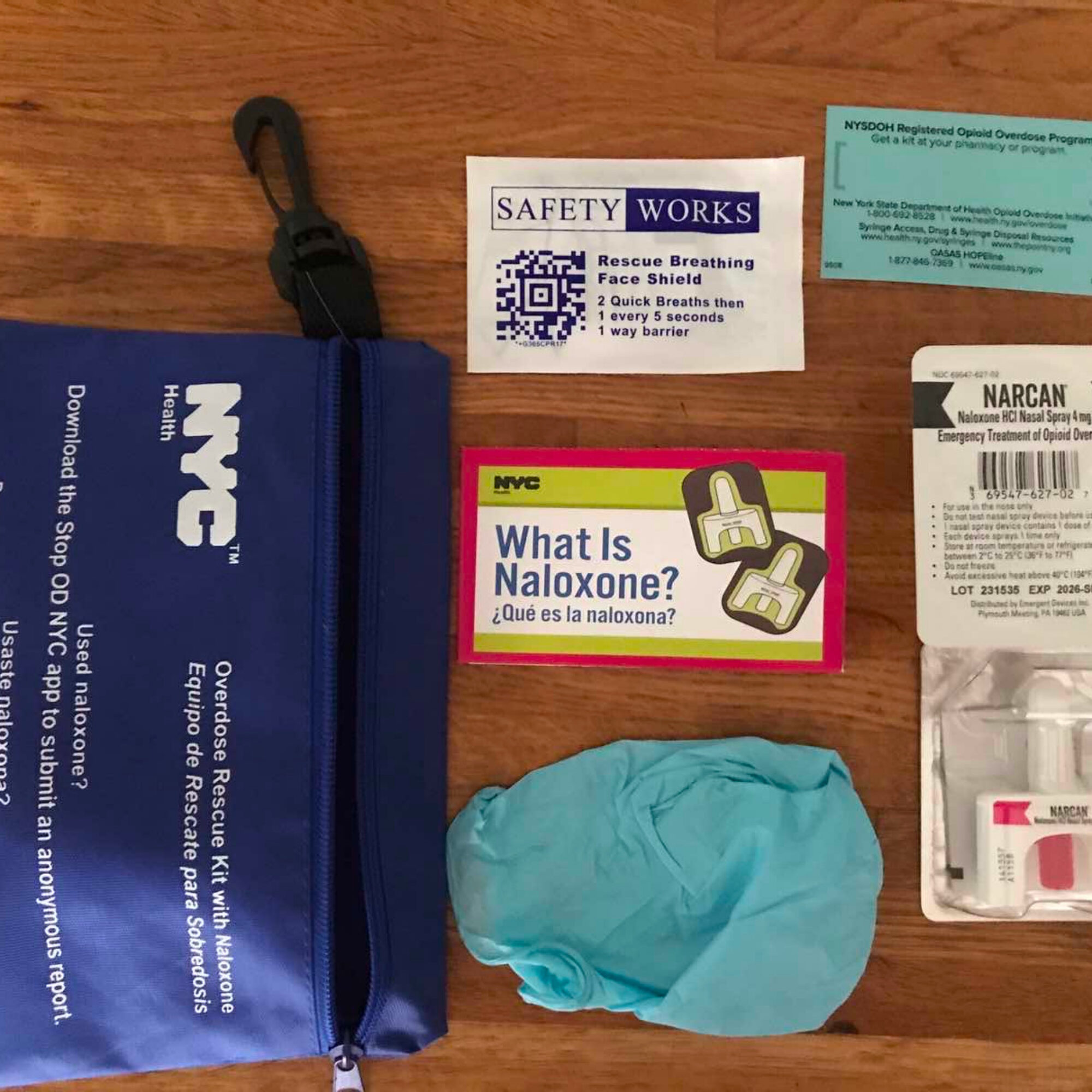 If you’ve wondered what a fentanyl testing and overdose treatment kit looks like, we live in a culture where you can find them in the park
