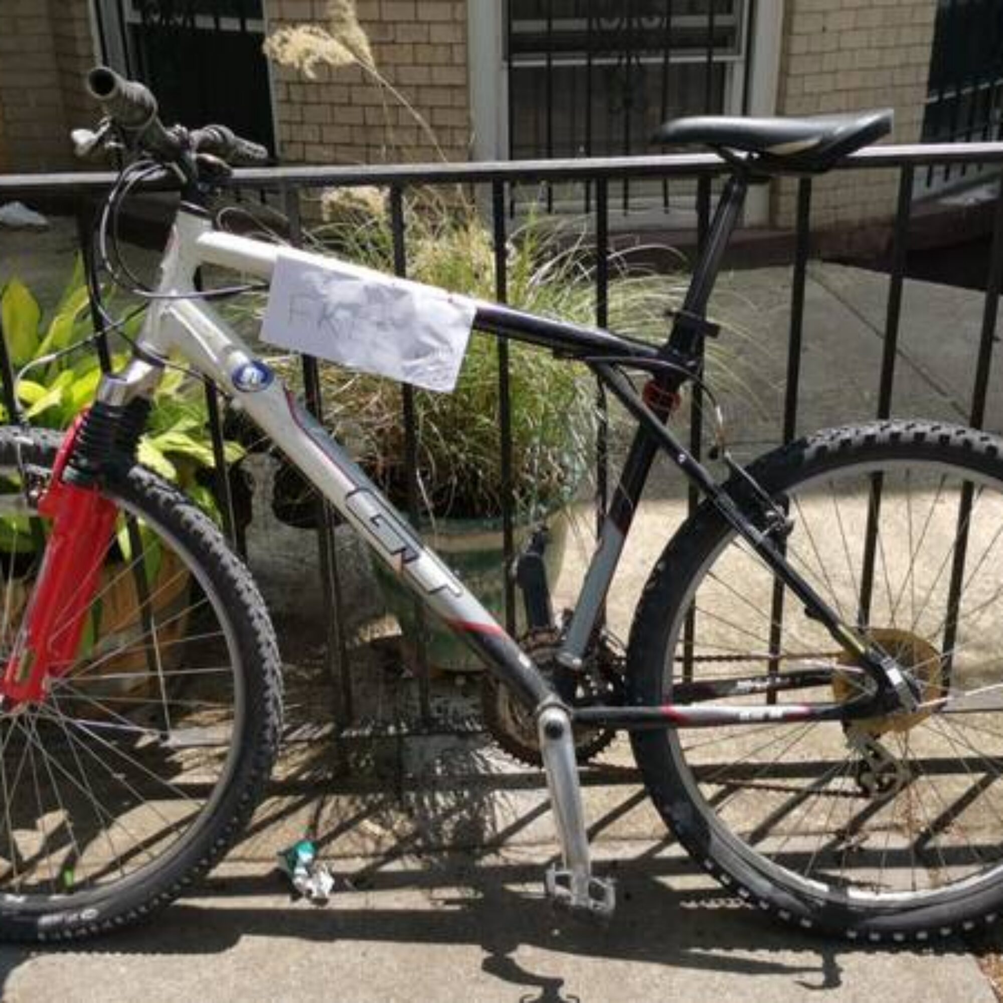 I recycled a bicycle at Recycle A Bicycle