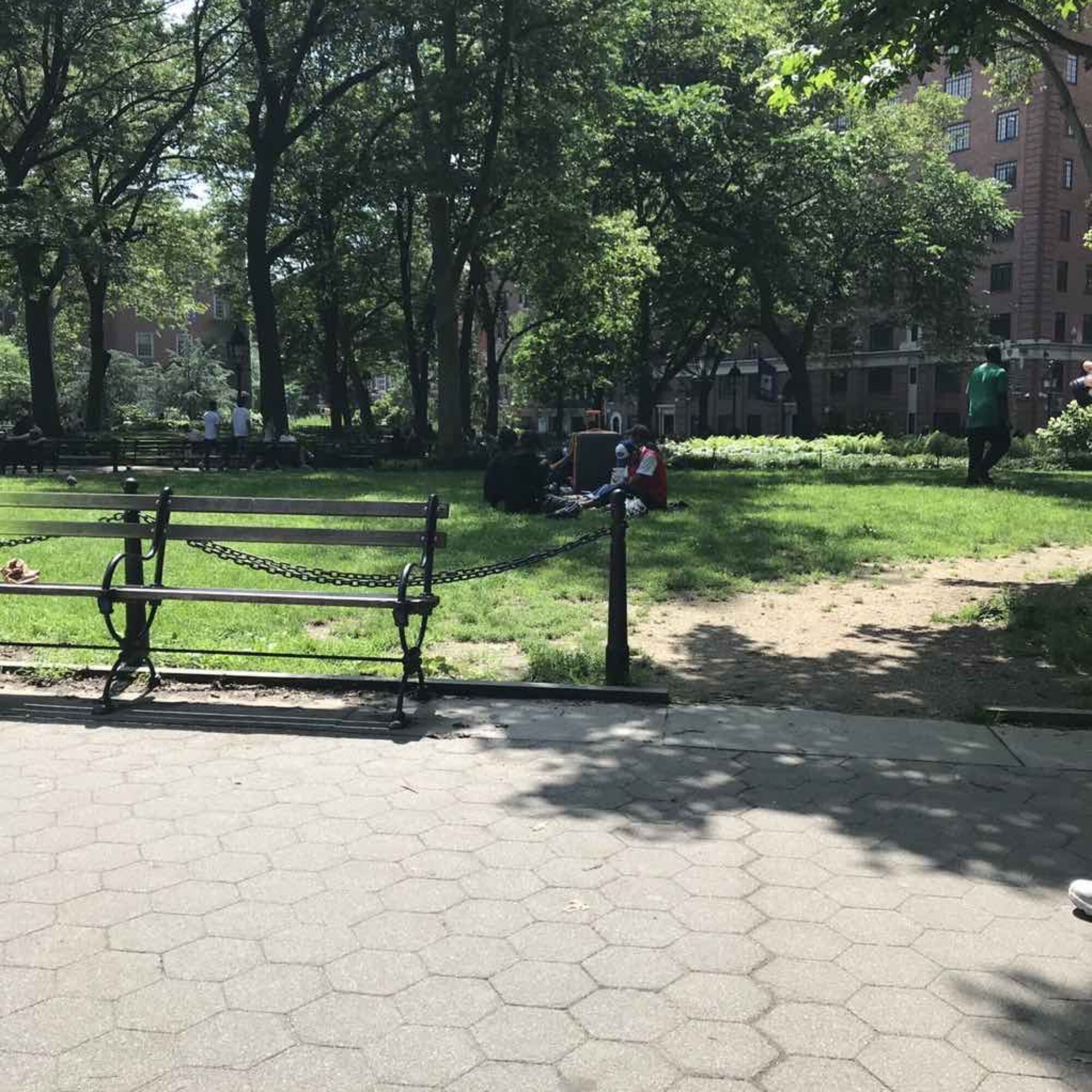 More junkies shooting up in broad daylight in the park